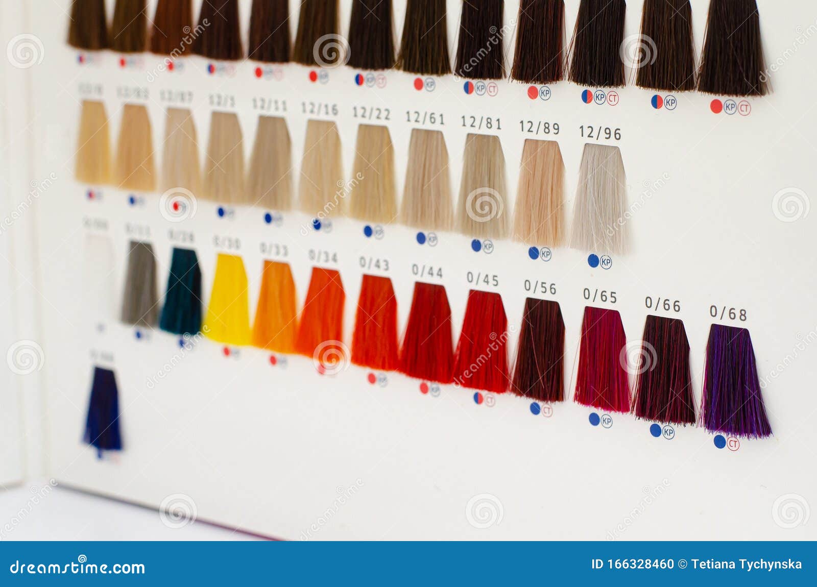 Various Hair Dye Sample Chart. Hair Coloristic Stock Photo - Image of beautiful, coloristic: 166328460 Various Hair Dye Sample Chart. Hair Coloristic Stock Photo - Image of beautiful, coloristic: 166328460