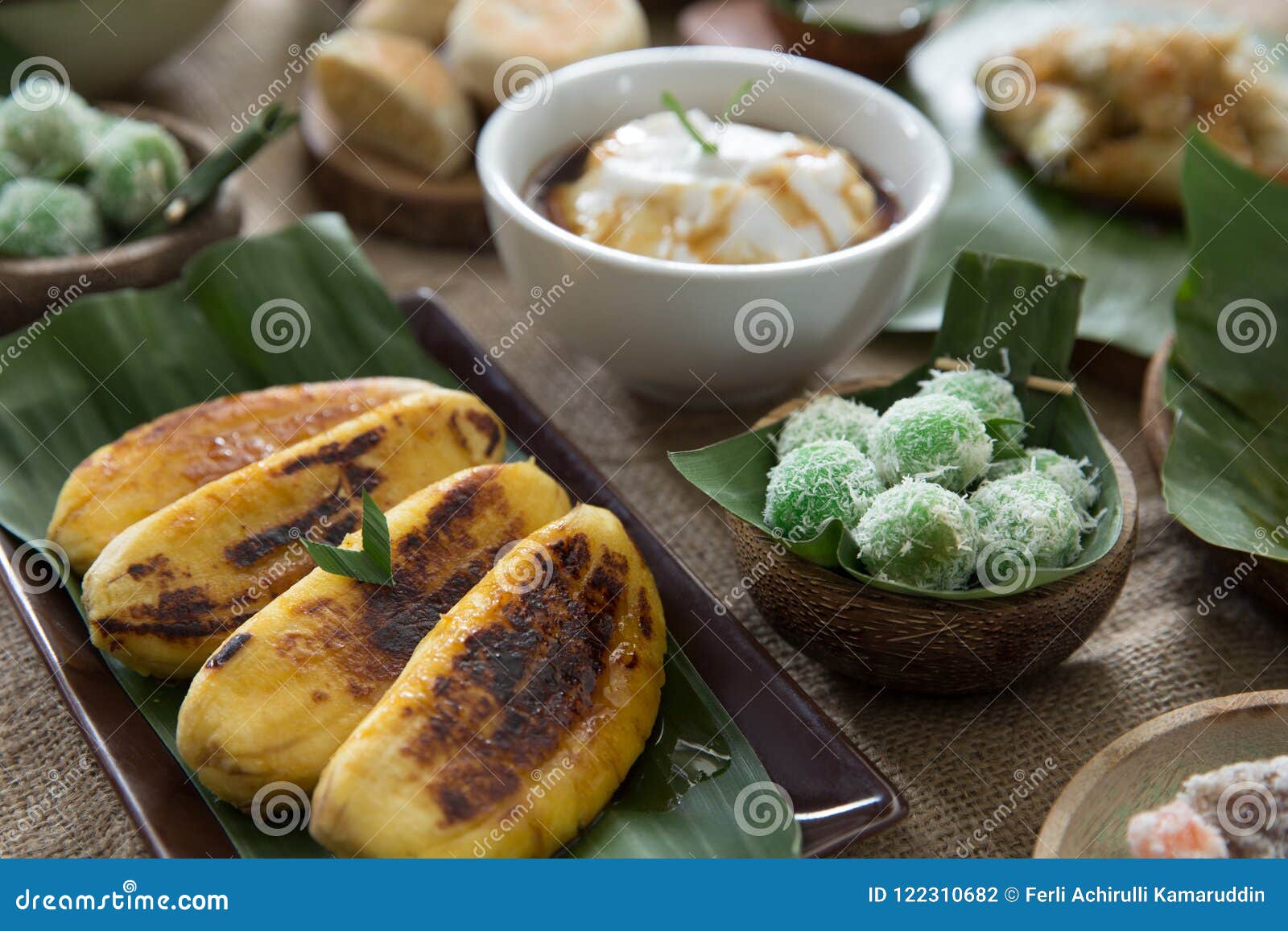 Various of indonesian food stock photo. Image of roasted - 122310682