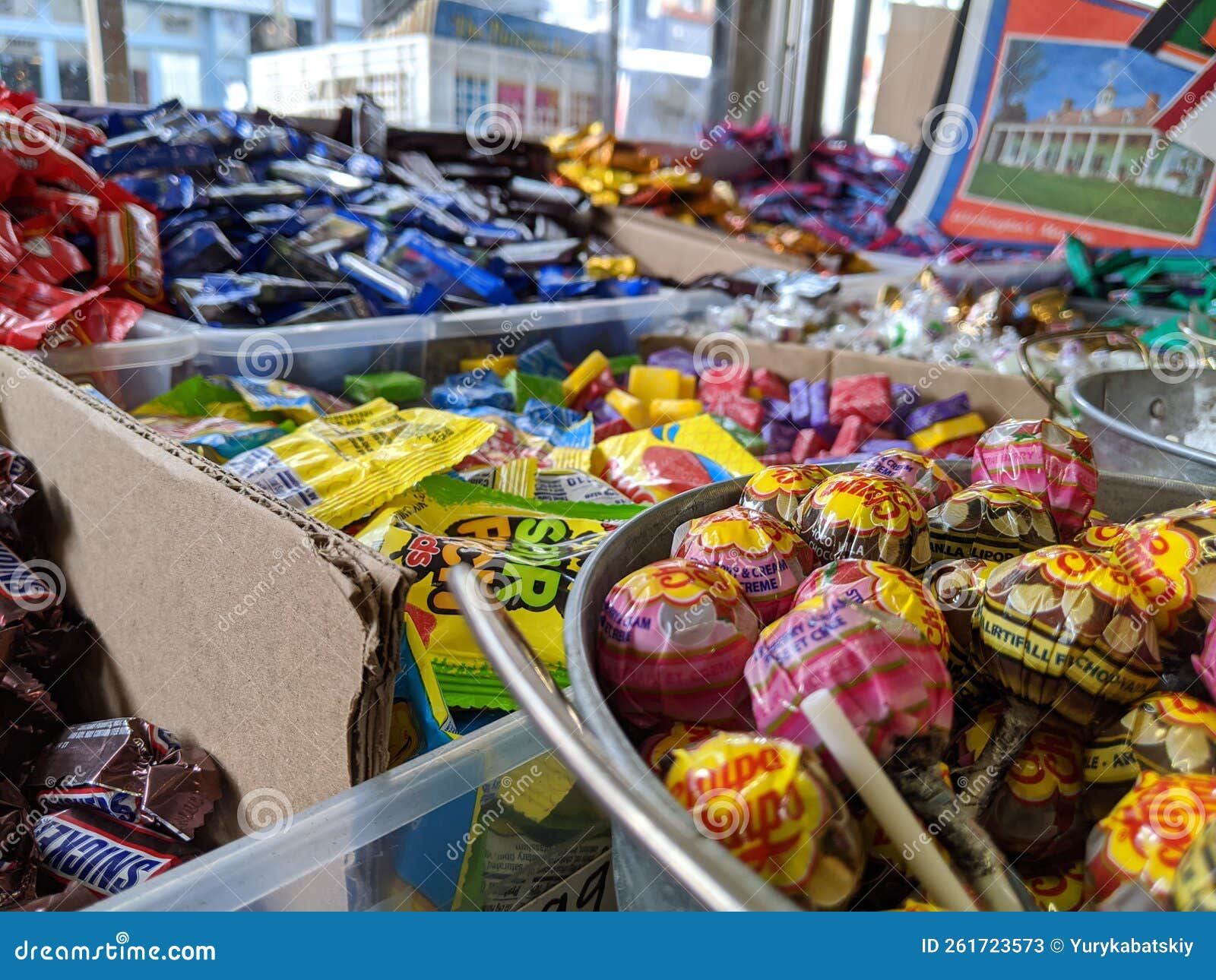 Various Kinds of Sweets in the Store Editorial Stock Photo Image of