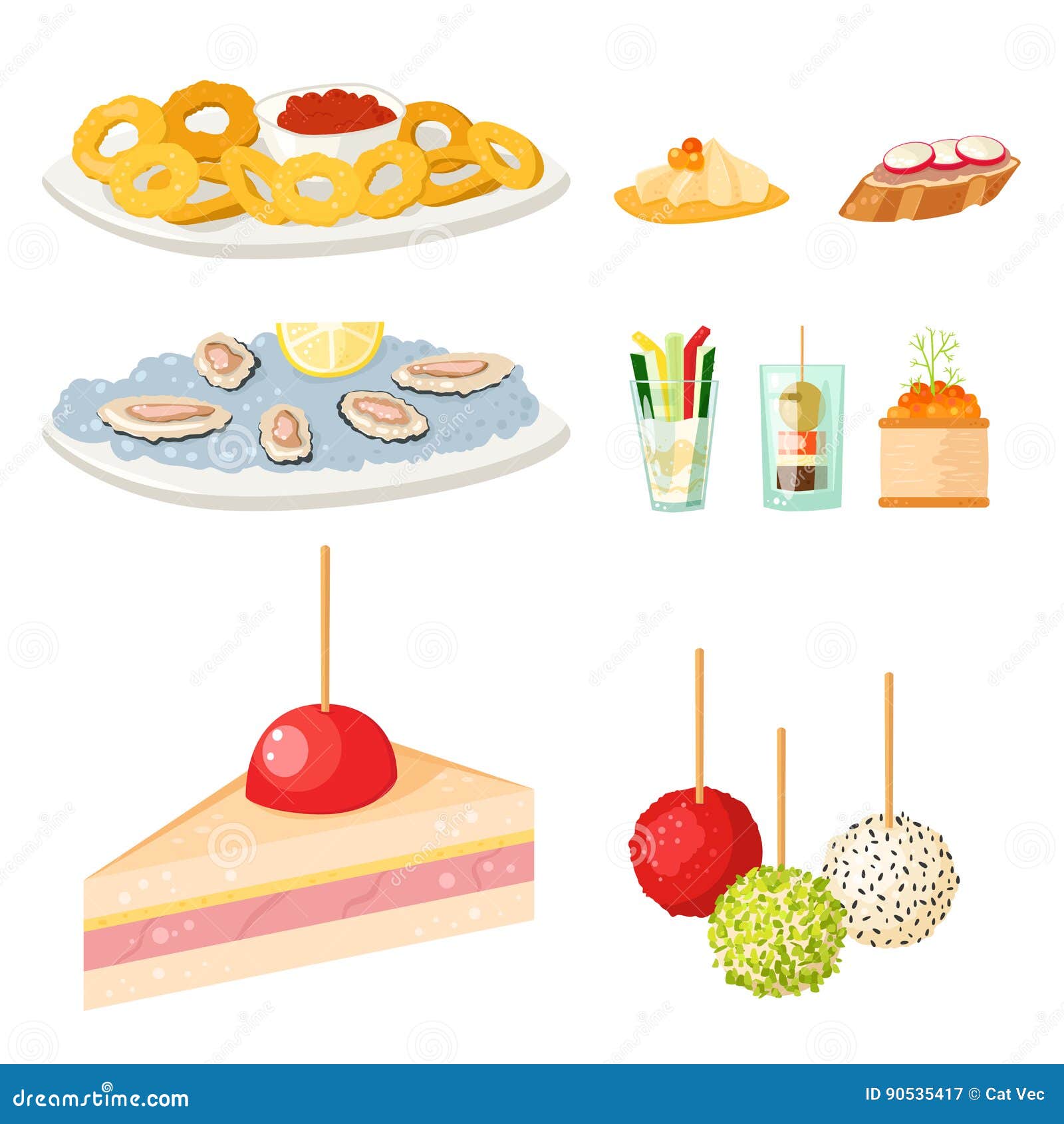 clip art illustrations appetizer - photo #11