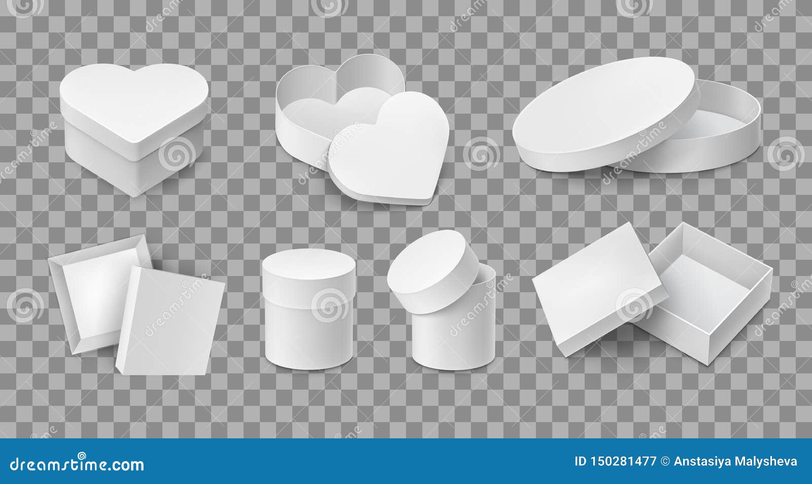 Download Various Opened And Closed Cardboard Boxes Mockup Stock Vector - Illustration of boxing, carton ...