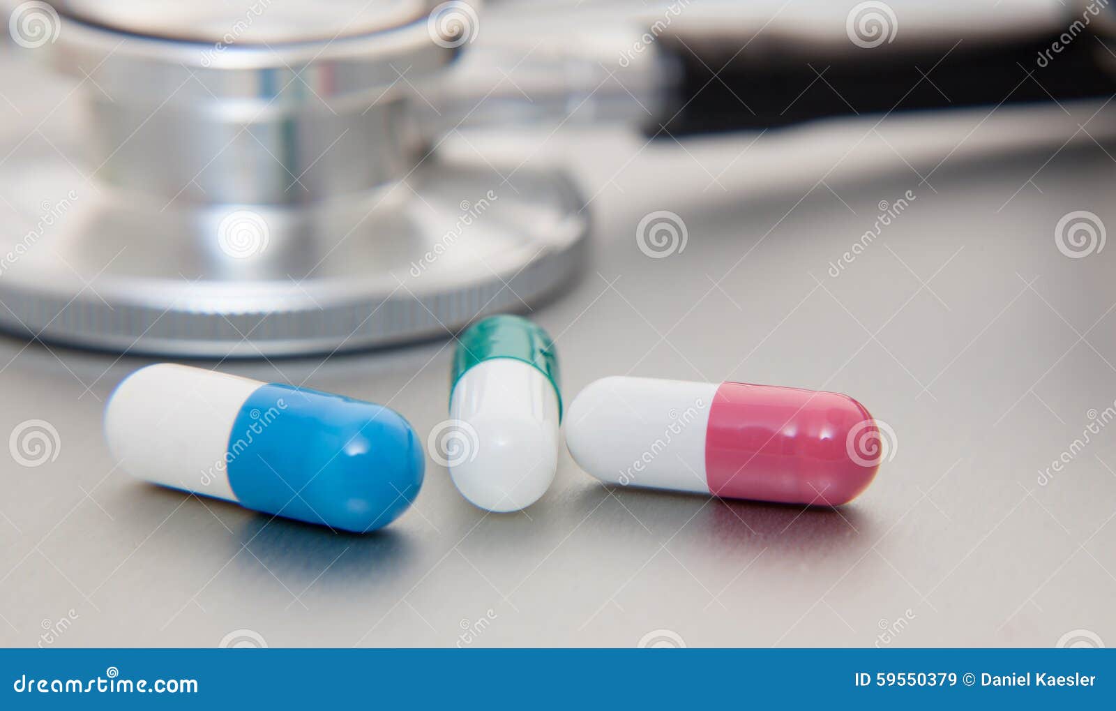 various pharmaceuticals on stainless steel
