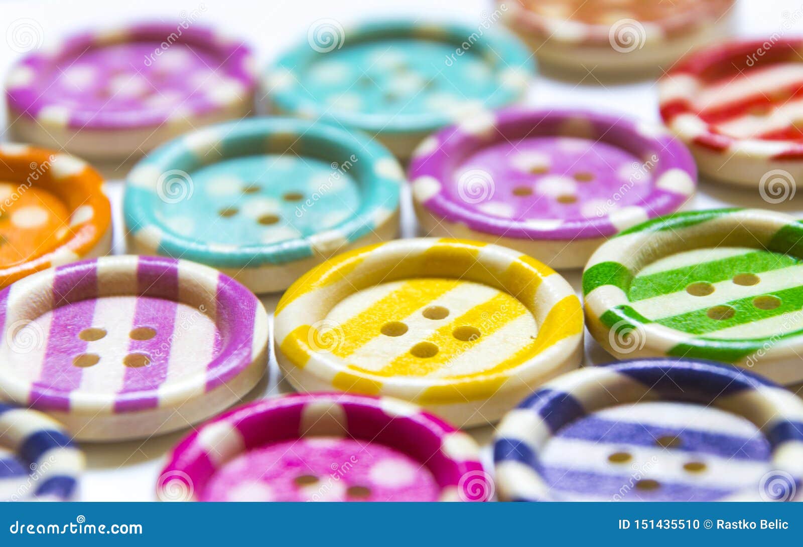 Various Red Sewing Buttons Isolated on Background Stock Photo Image of collection, accessory