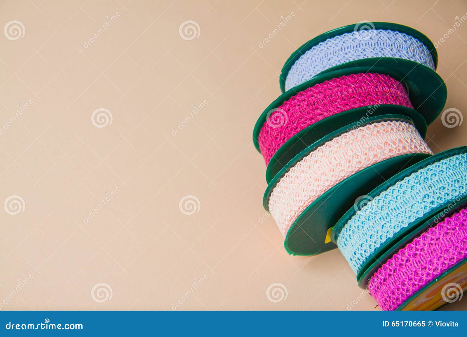 Various Ribbons for Scrapbooking Stock Image Image of ribbon, bands