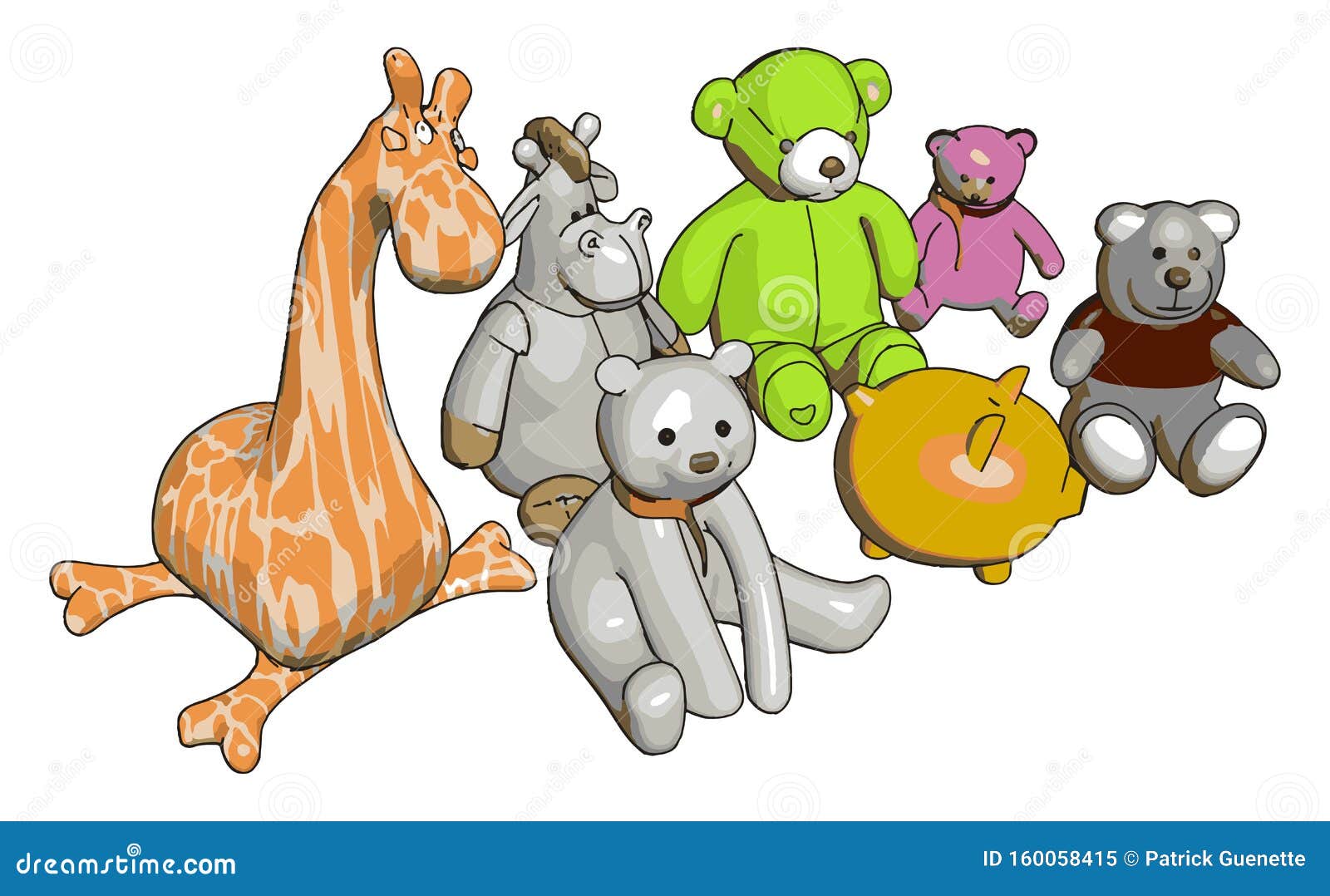 stuffed animal free clipart