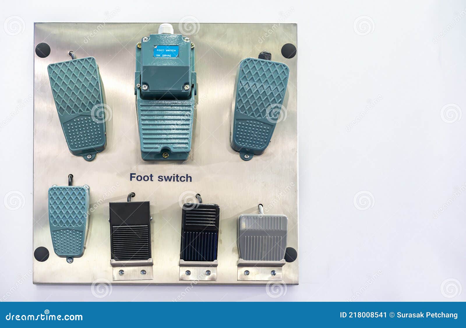 Various Type of Foot Switch Equipment for on Off Start Stop or Control
