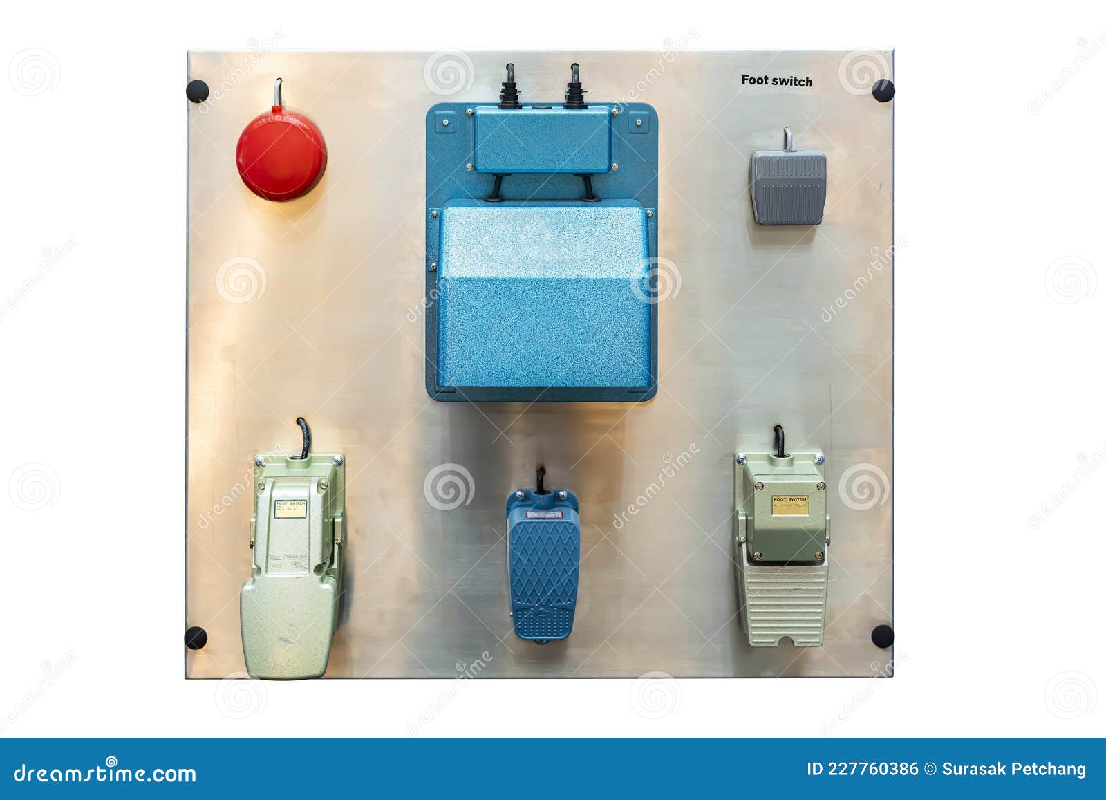 Various Type of Foot Switch Equipment for on Off Start Stop or Control