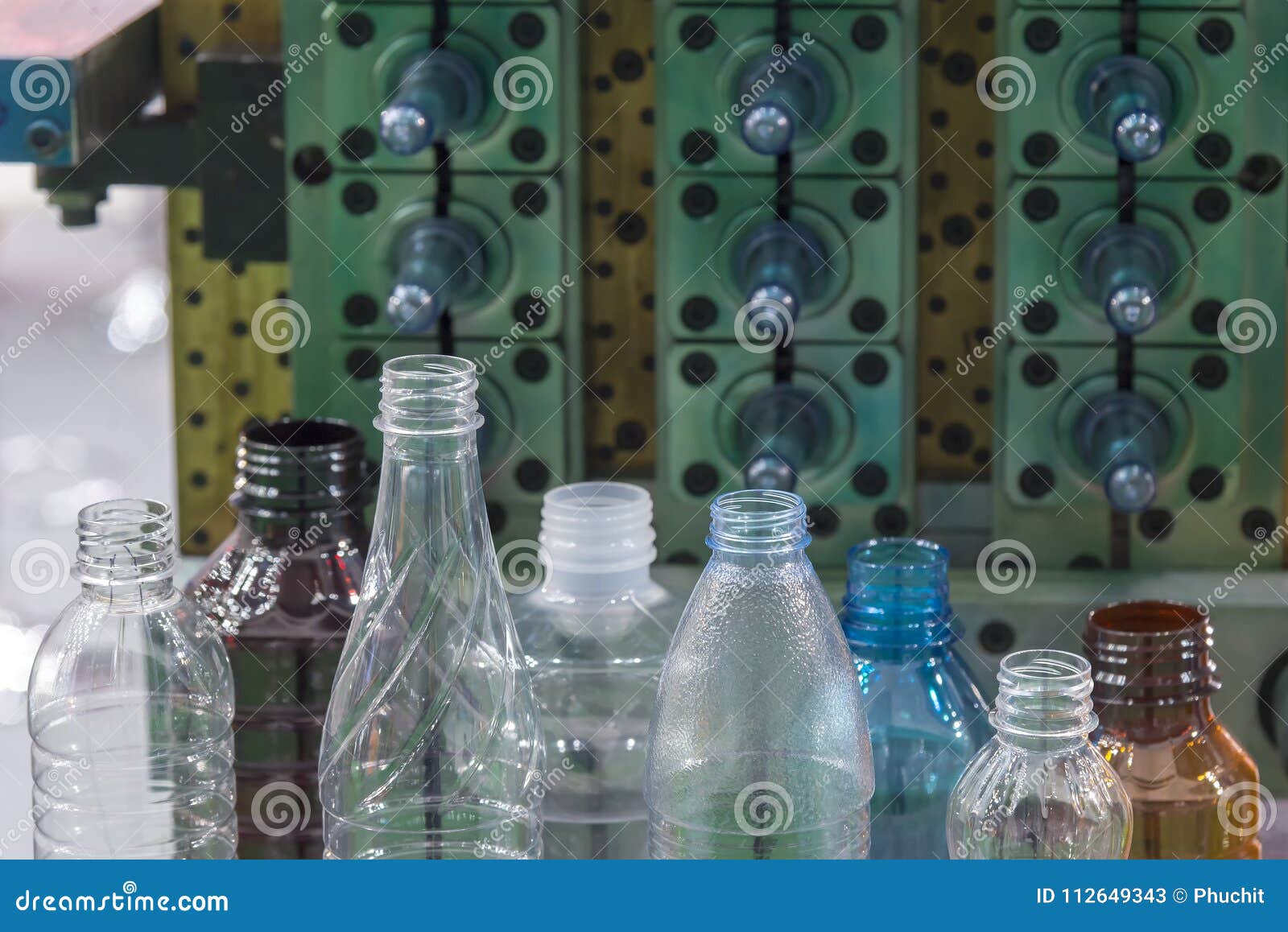 The Various Type Of Plastic Bottle Product Stock Image Image of