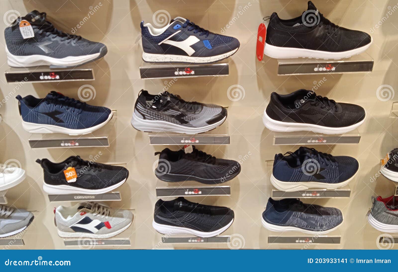 Various Types of Diadora Brand Shoes Editorial Photo - Image of types ...