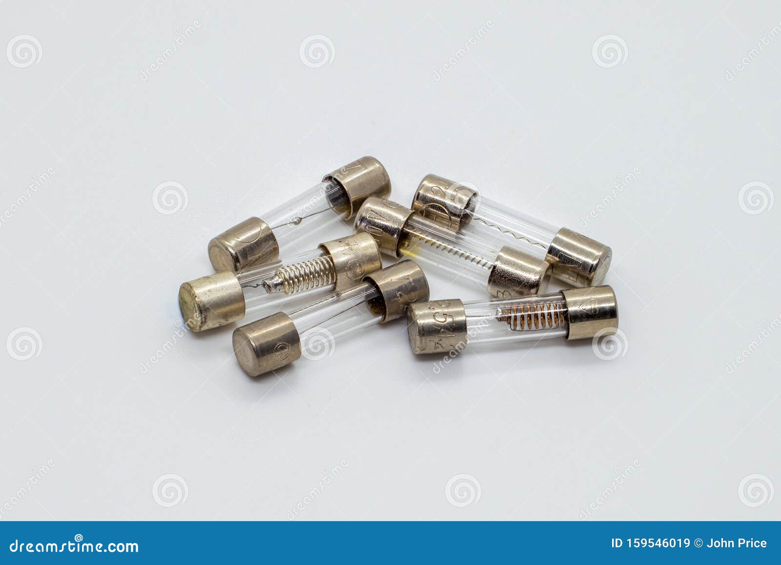 various types of 20mm glass fuses