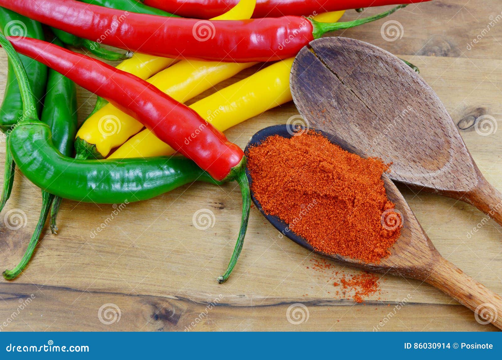 Various types of paprika stock photo. Image of nutrition 86030914