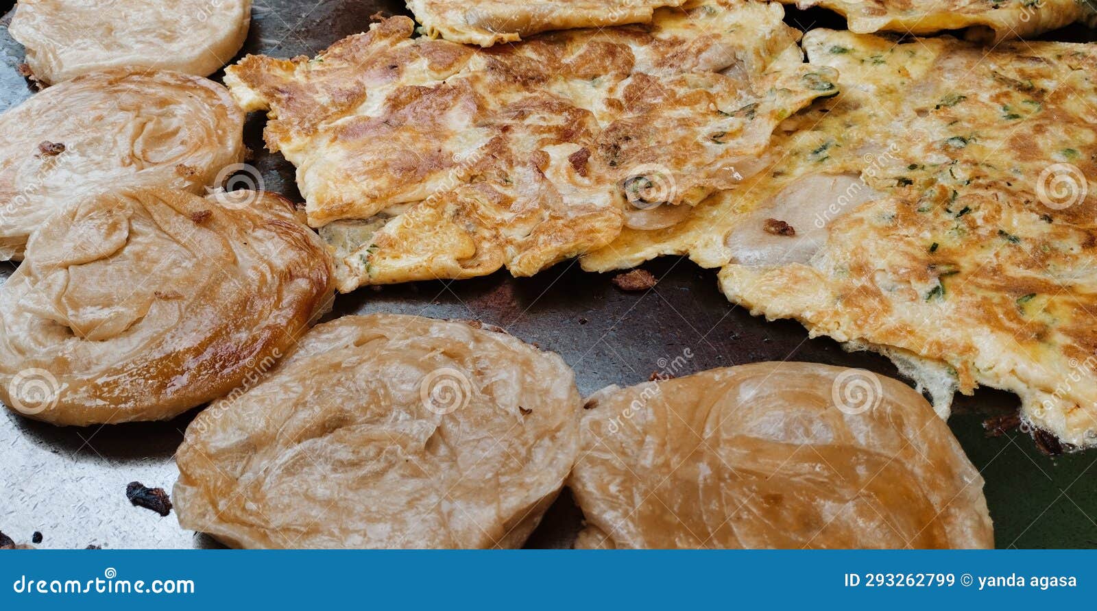 Various Types of Street Food in Indonesia Stock Image - Image of types
