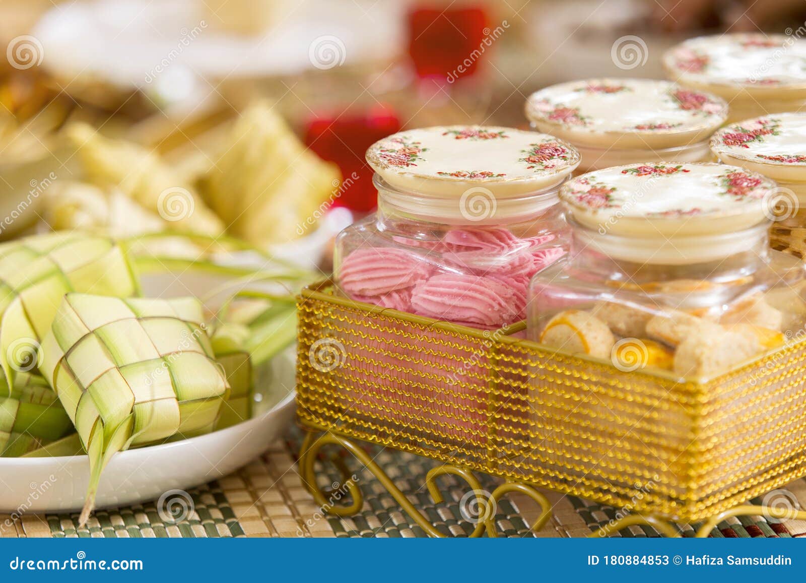Various Types Of Traditional Malay Food Royalty-Free Stock Photo