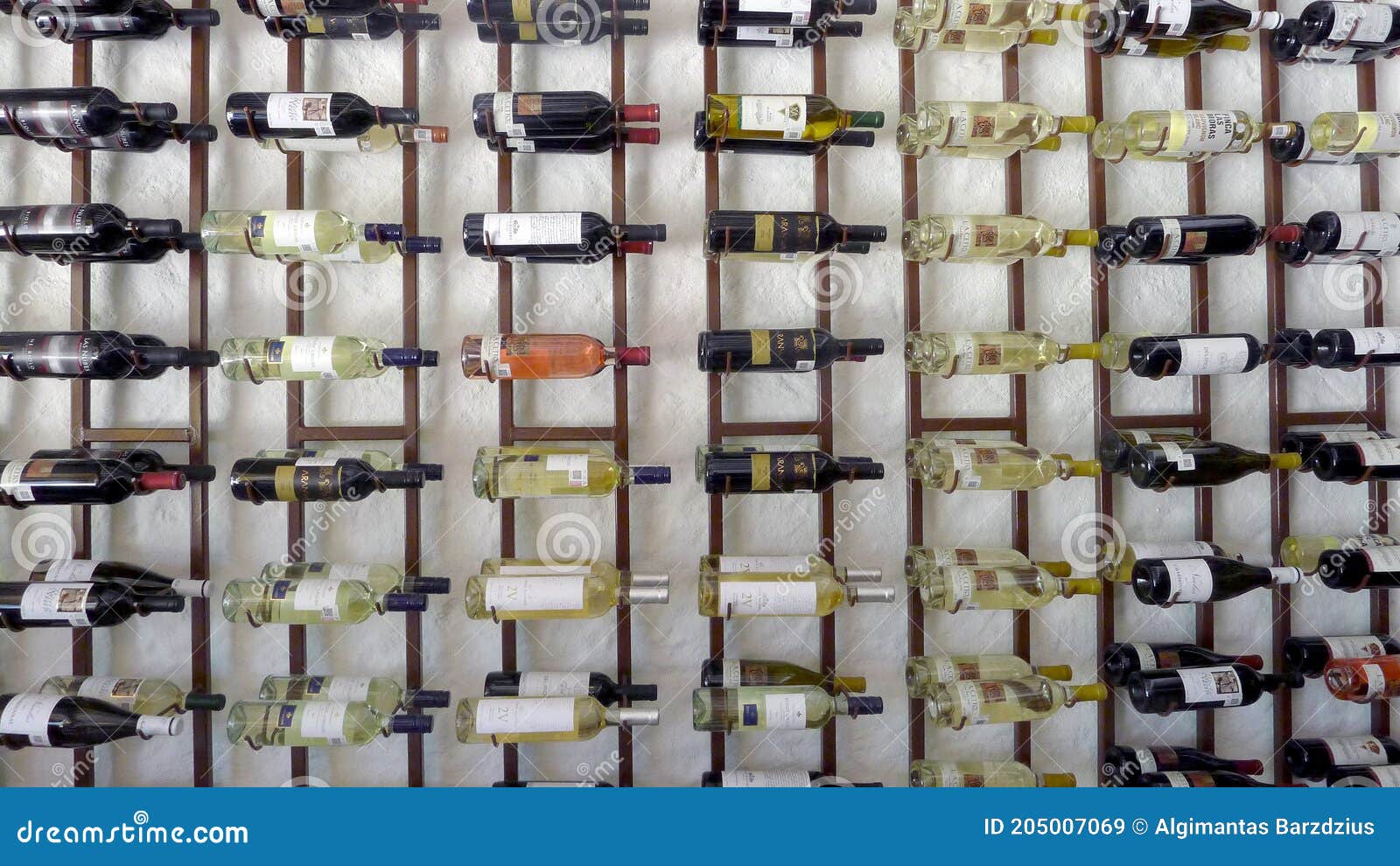 Various Types of Wines are on Display in the Storefront in Mexico City, Mexico Editorial Stock
