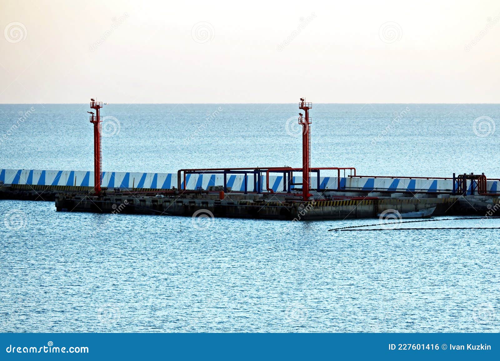 various views of the docks, piers, terminal of the port of huludao, china, november, 2020.