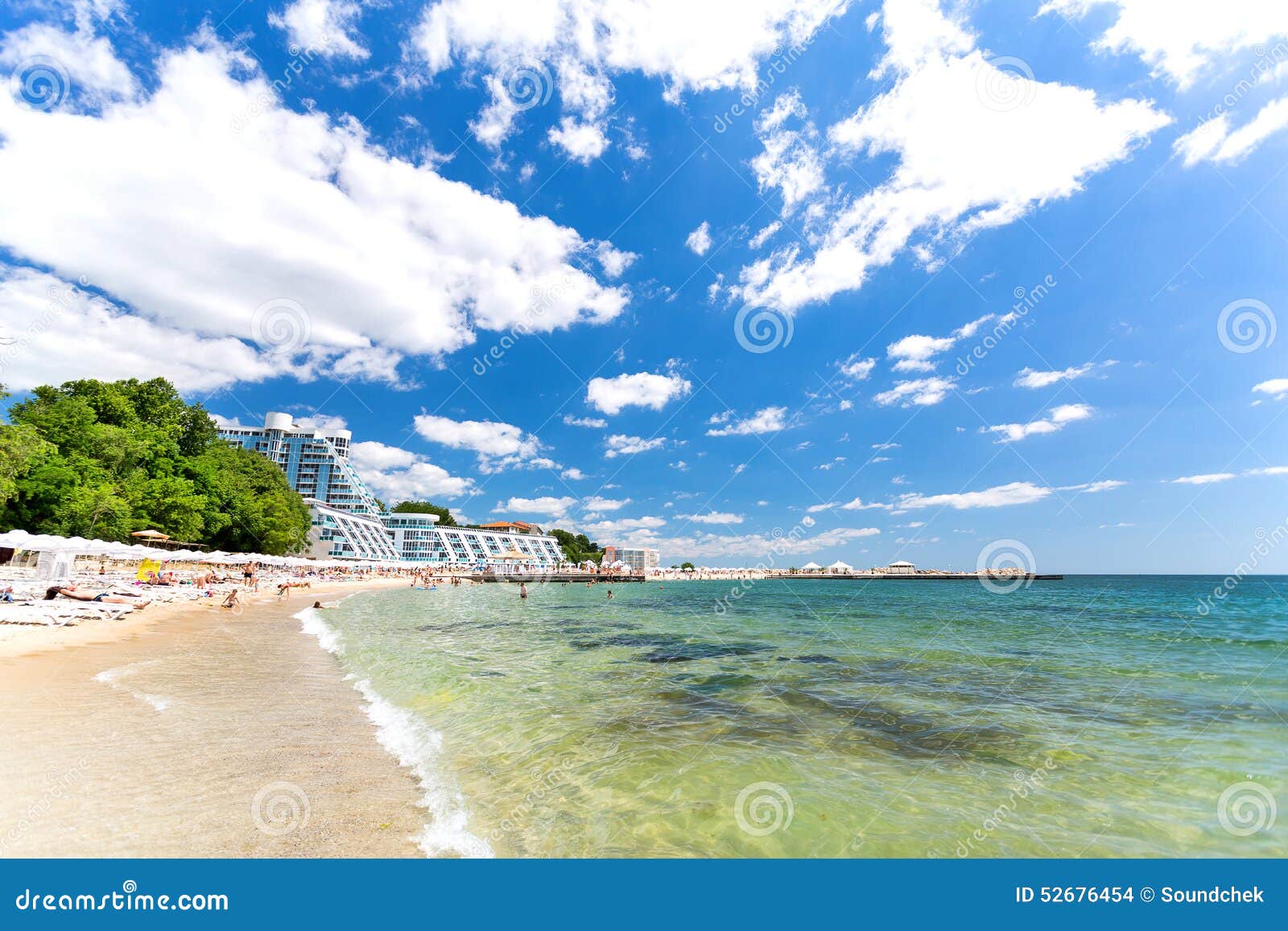 Varna beach on Black sea stock photo. Image of sand, nature - 52676454