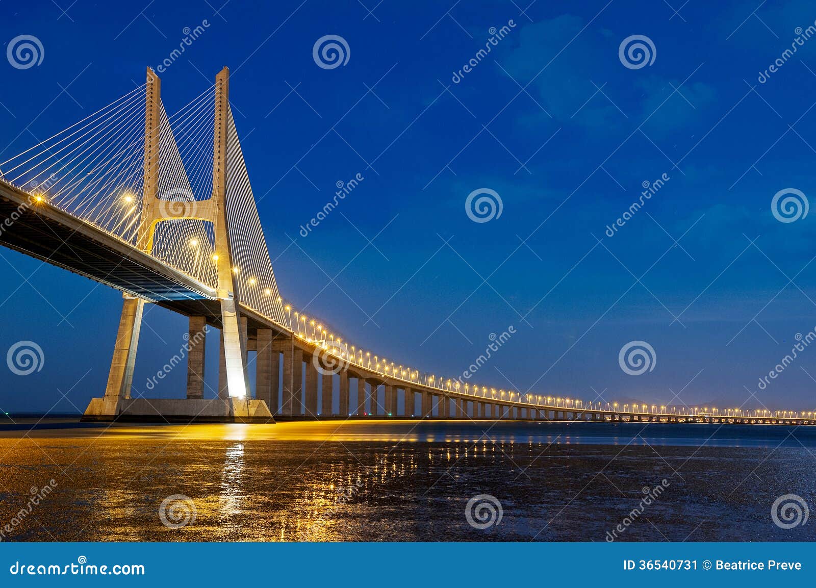 vasco da gama bridge, lisbon, portugal