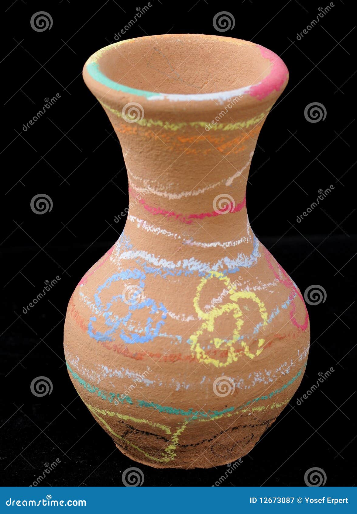 Vase D Argile Rouge Image Stock Image Du Rouge Argile 12673087