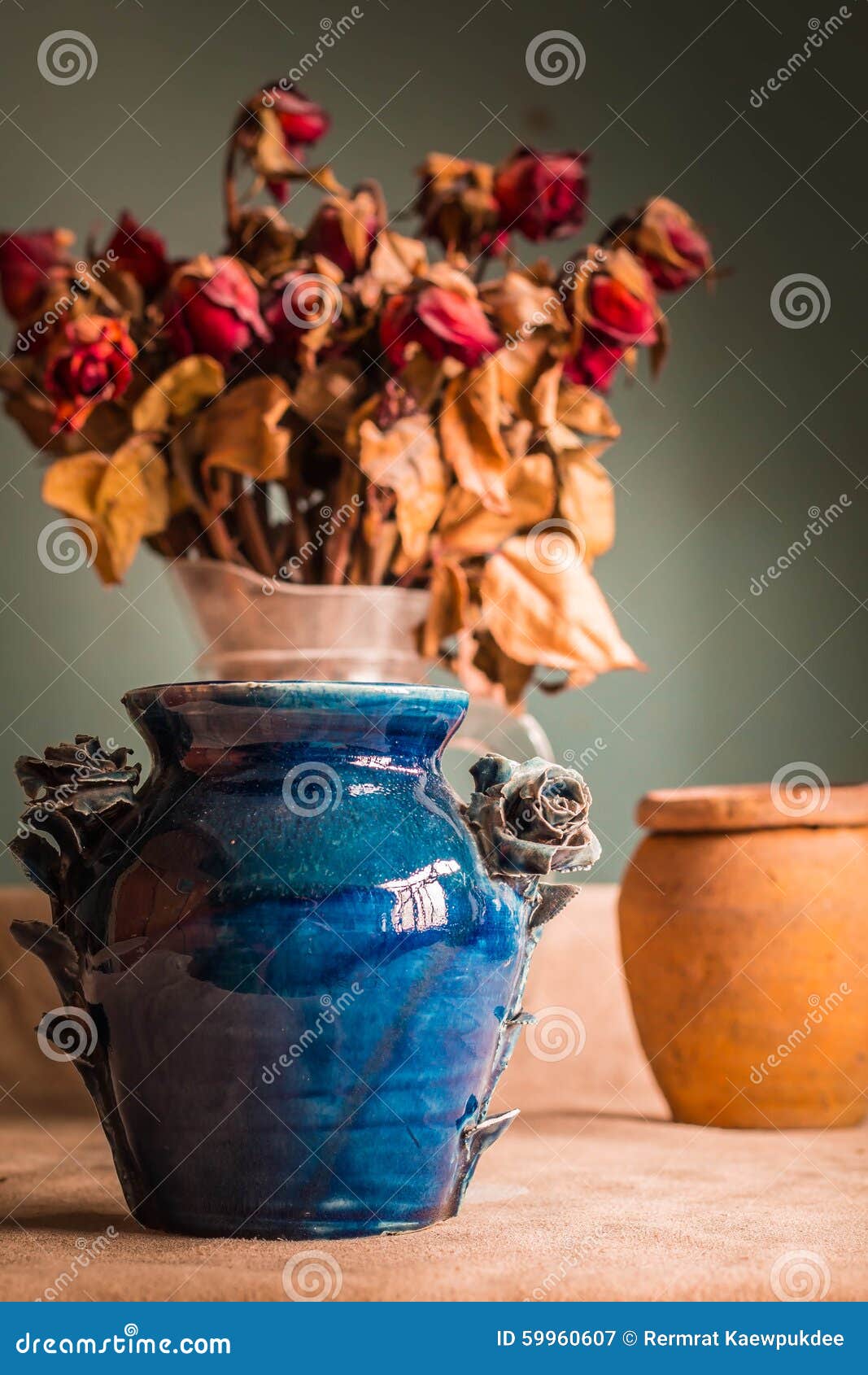 Vase on the desk. stock image. Image of earthenware, pottery 59960607
