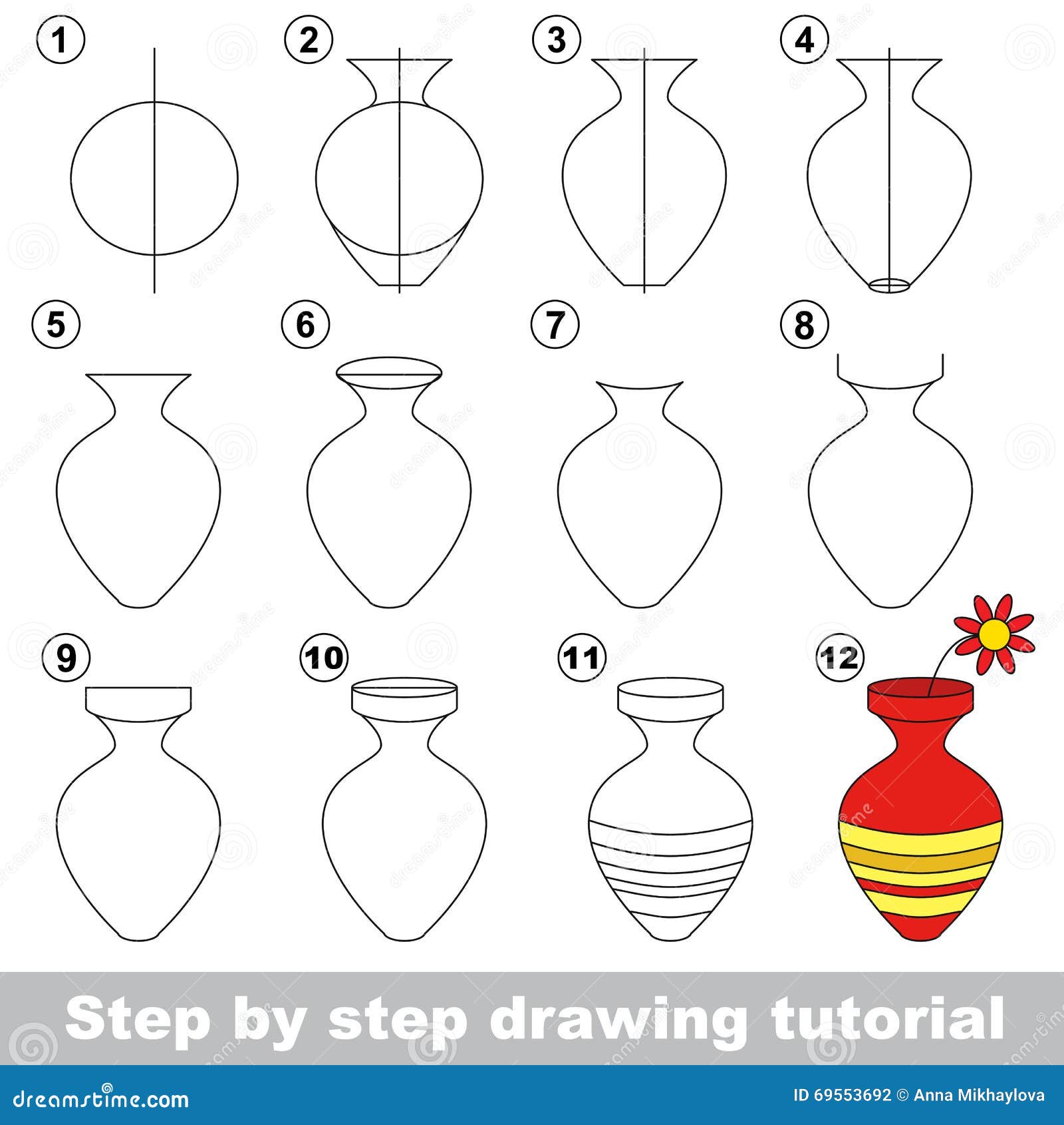 Featured image of post How To Draw Flowers In A Vase - You are welcome to recreate this painting.