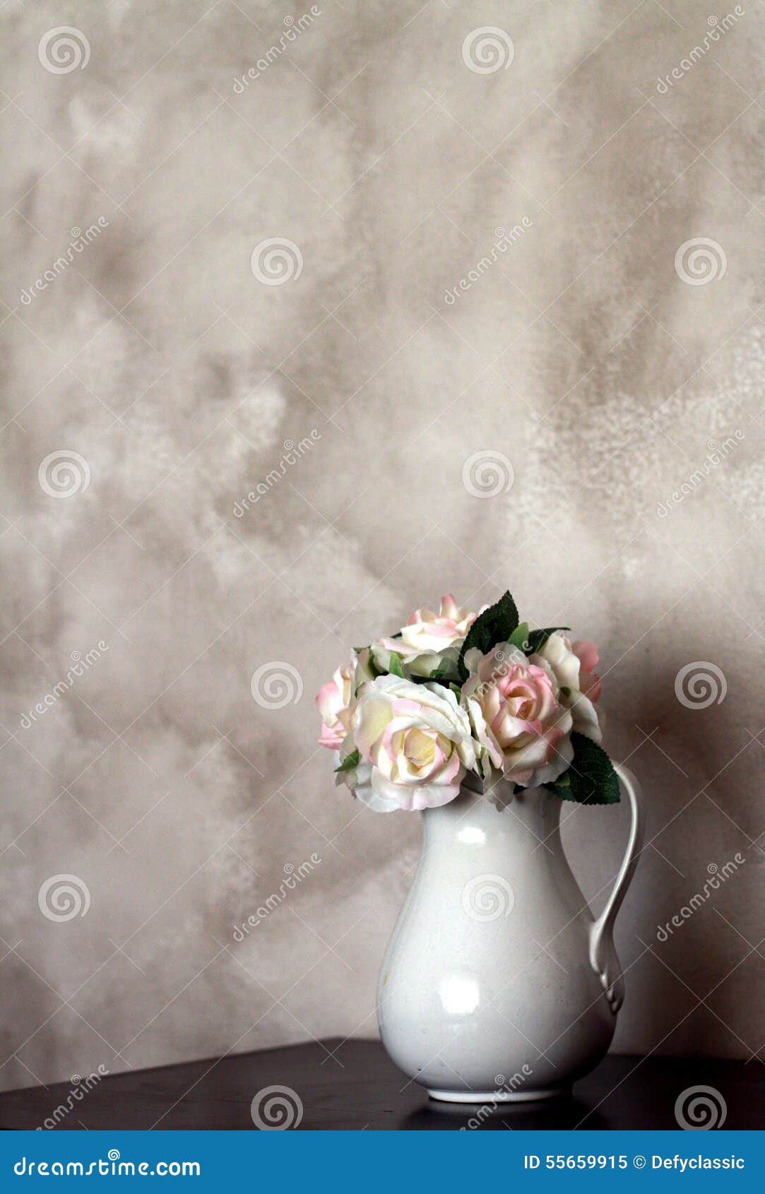 Vase of Freshly Cut Flowers Stock Image Image of silk, chic 55659915