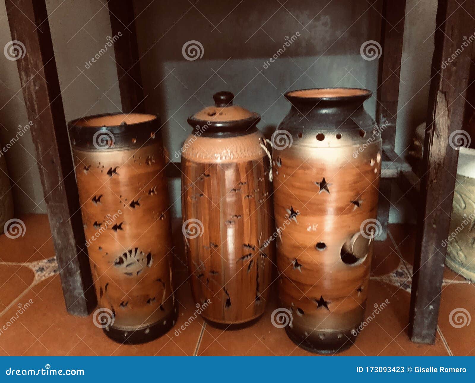 Vase Pottery stock image. Image of handmade, vase, philippines 173093423