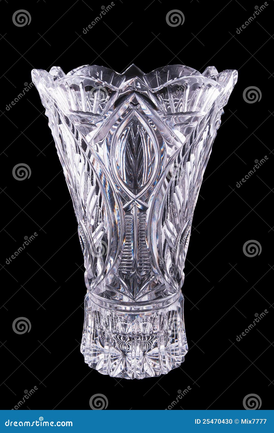 Vaso De Cristal Para Flores Foto de Stock Imagem de fundo, tiro 25470430