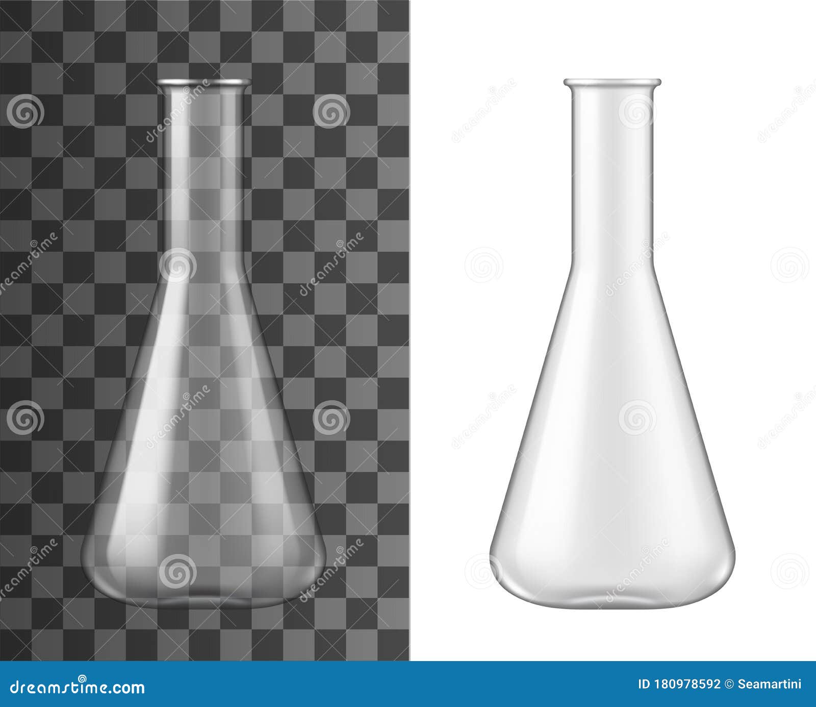 Beaker Glassware Vectores, Ilustraciones y Gráficos - 123RF