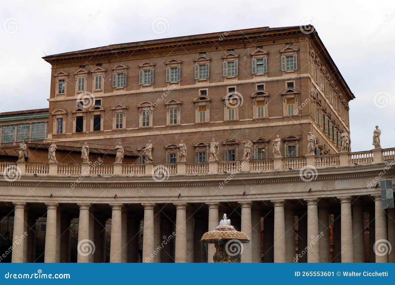 Vatican Apostolic Palace Palazzo Apostolico Royalty-Free Stock Photo ...