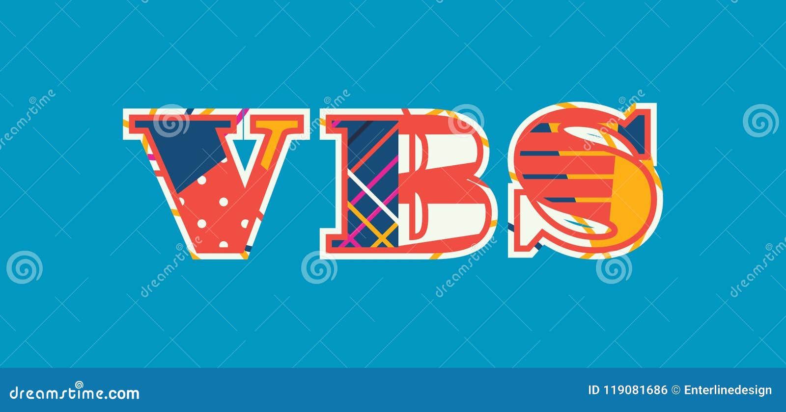 vbs concept word art 