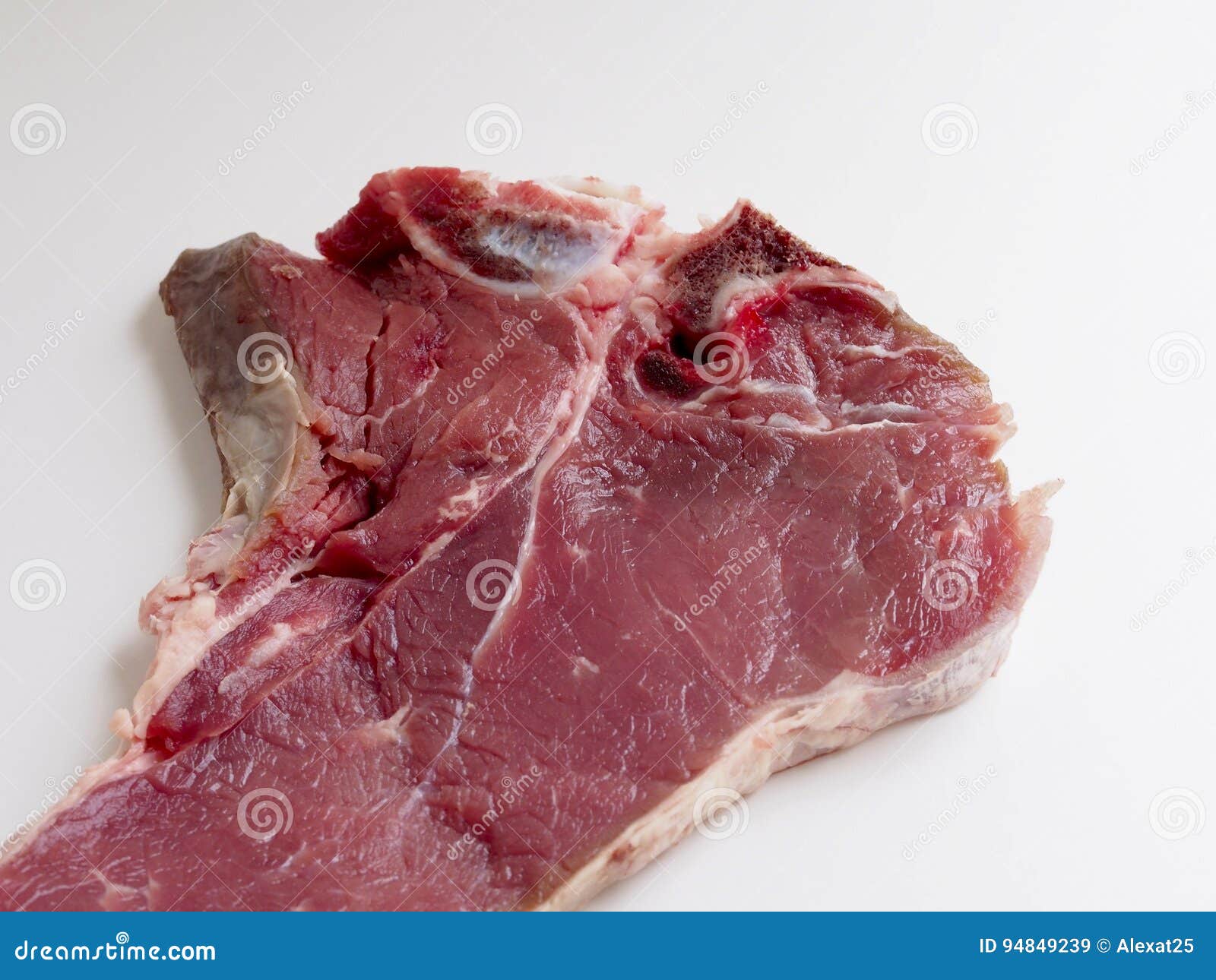 Veal chop stock image. Image of protein, beef, veal, isolated 94849239