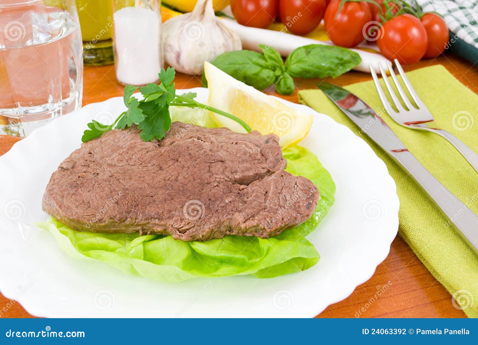 Veal fillet stock photo. Image of fresh, beef, restaurant 24063392