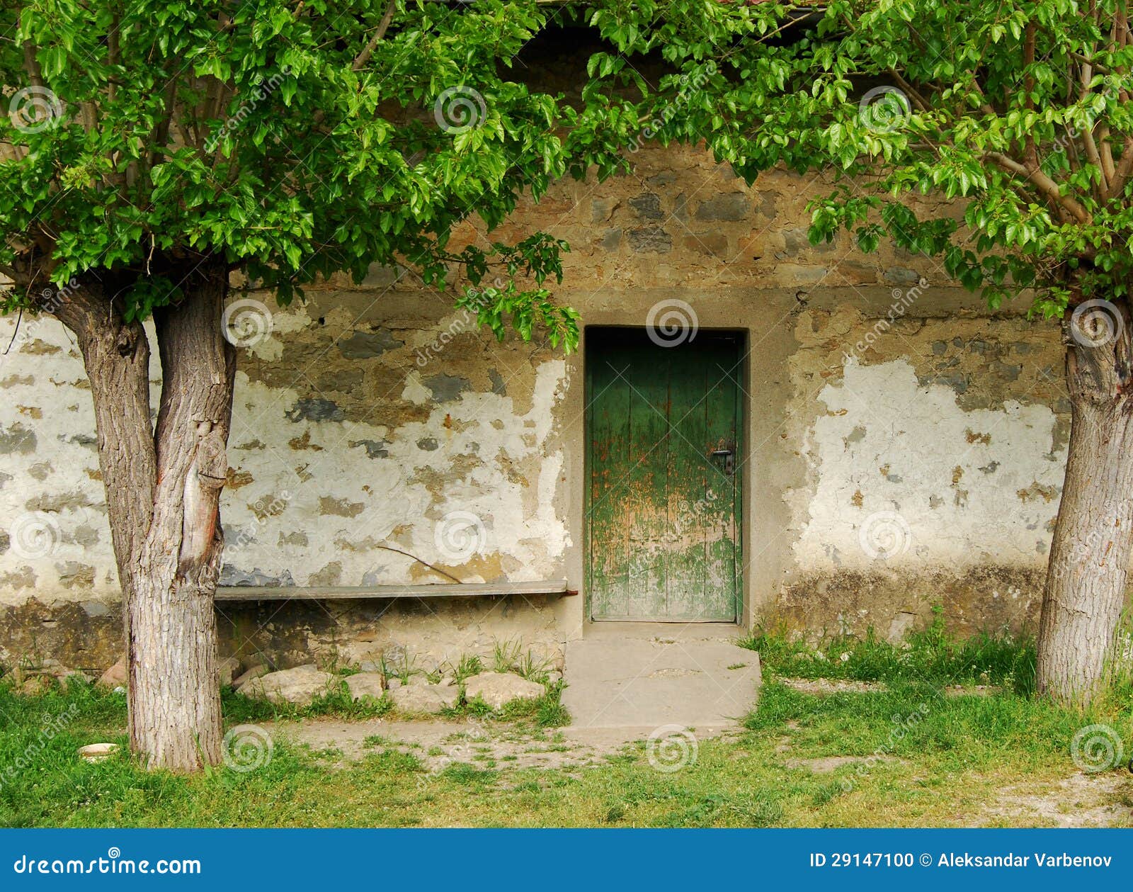 Porta della casa di campagna fotografia stock libera da diritti ... Casa rustica di campagna