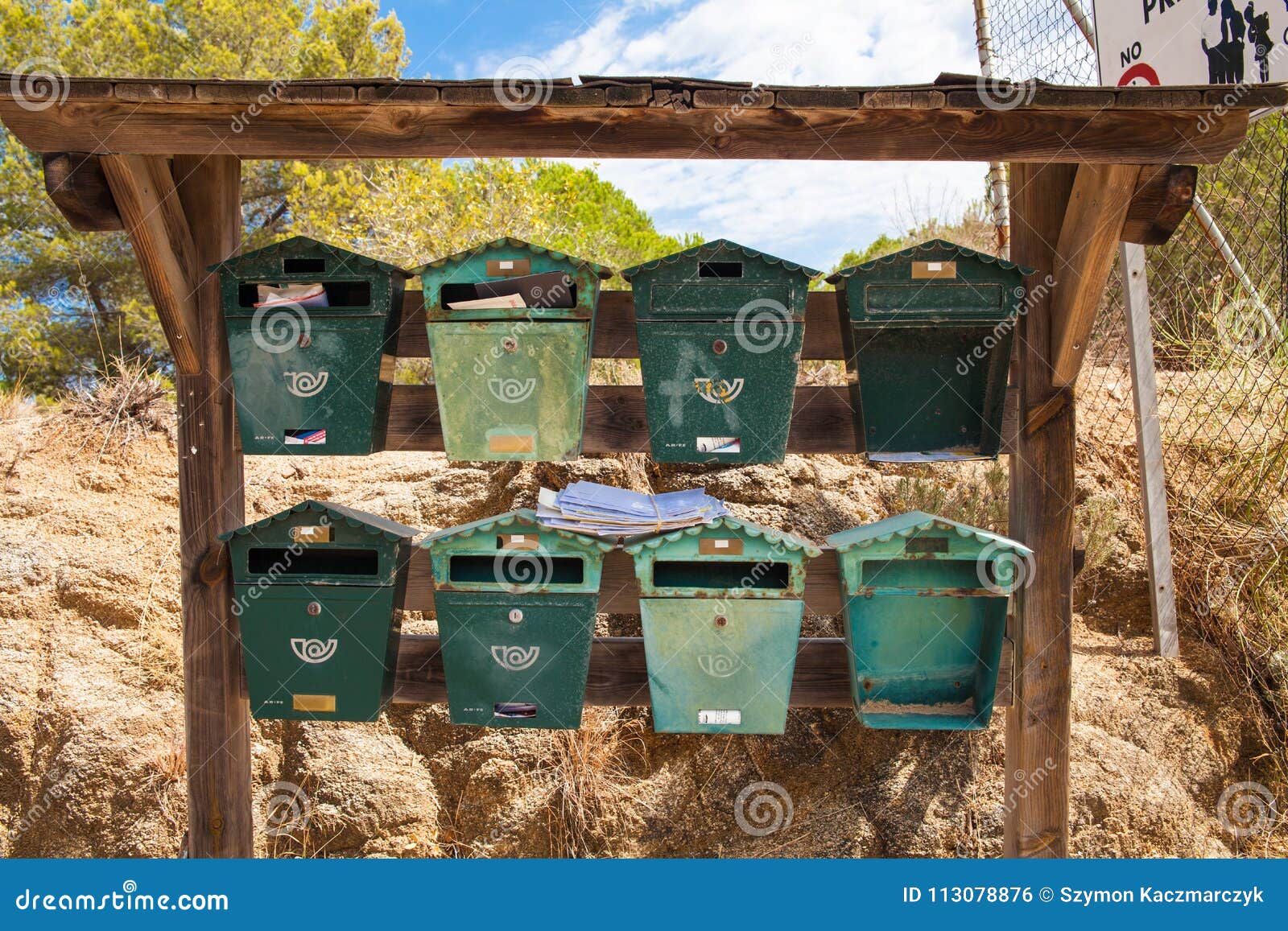 Cassetta Postale Acciaio Con Serratura - Tetto Parapioggia E Doppia Chiave | Buchetta Lettere Esterna - Foto 4