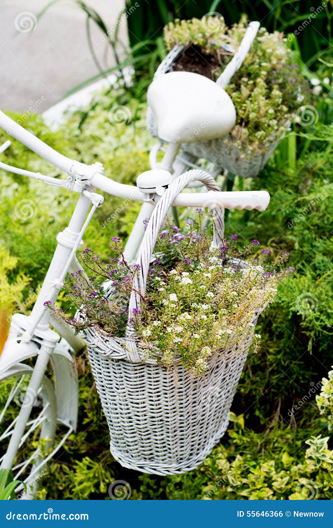 come decorare il cestino della bicicletta