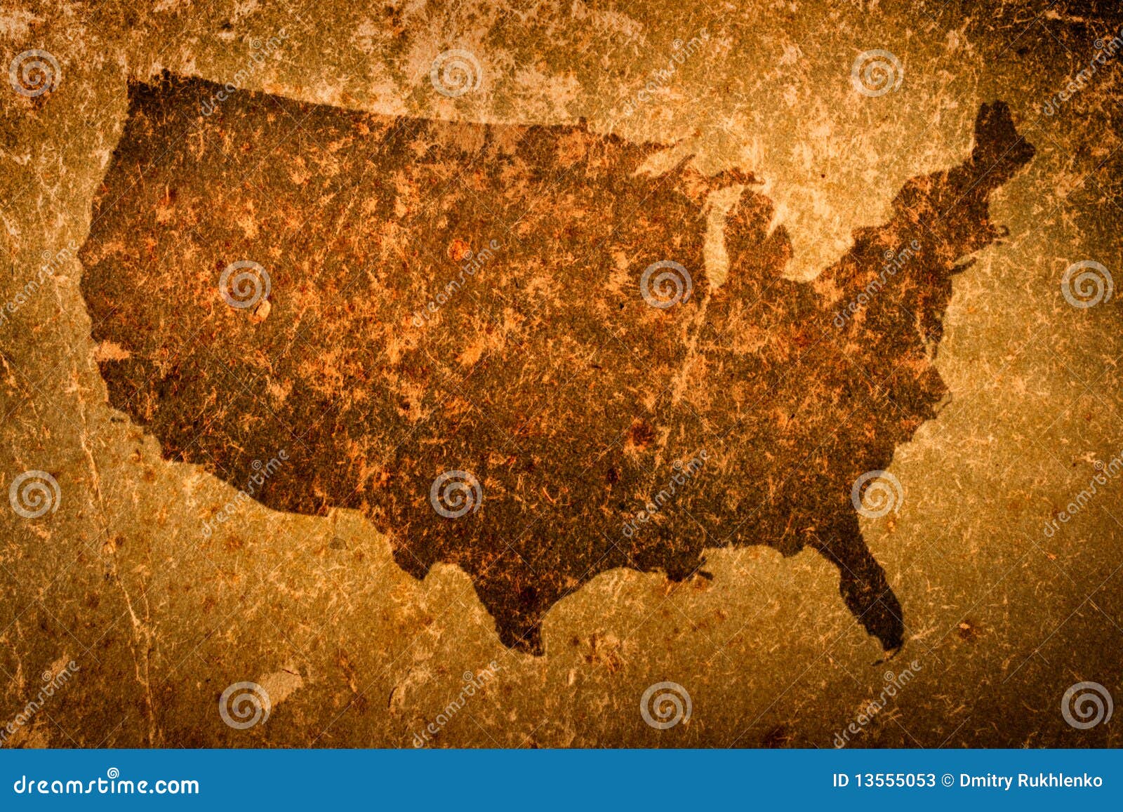 Adesivo Grunge Bandiera Americana - Foto 4