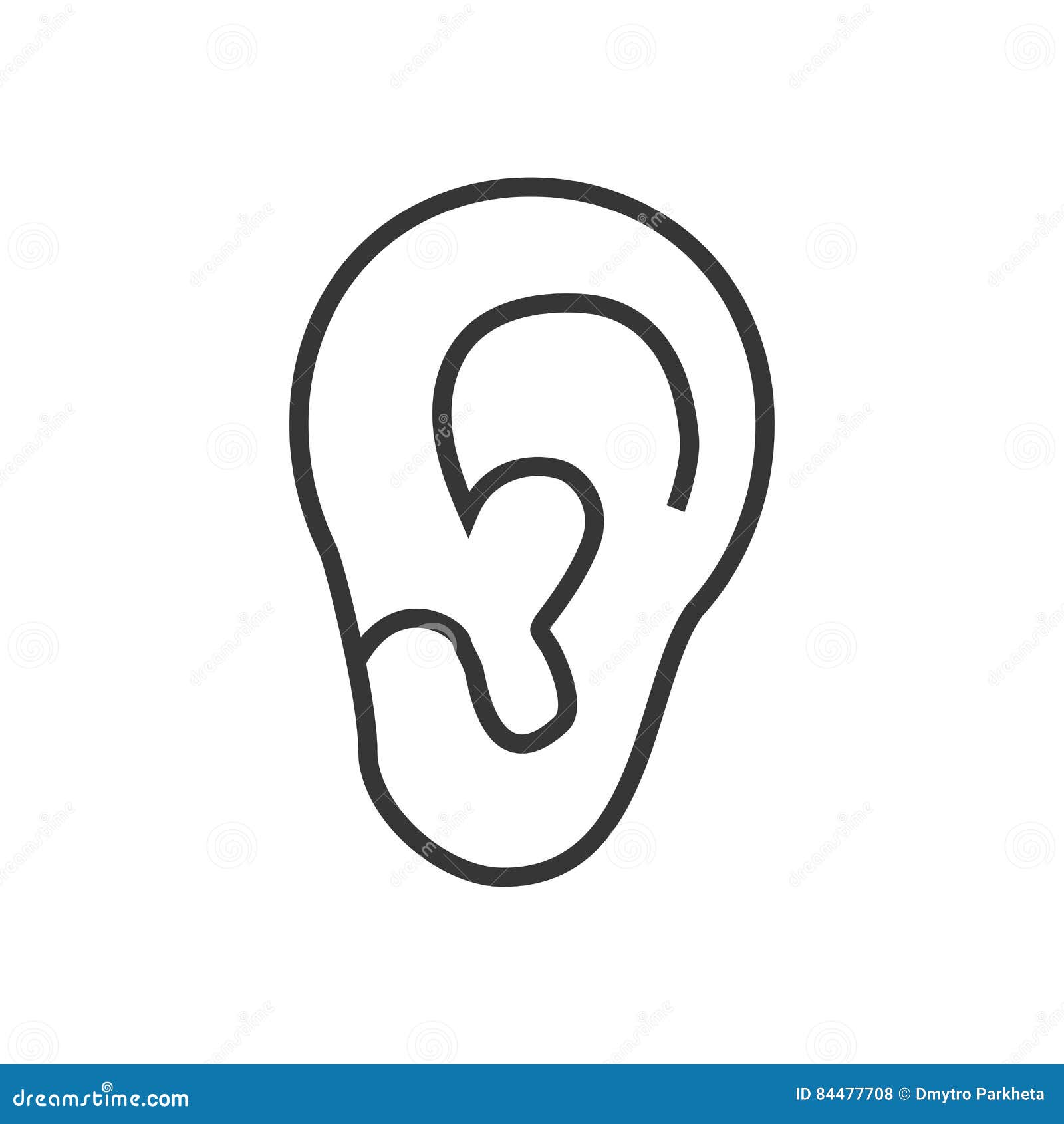 Vecteur D illustration D oreille Illustration de Vecteur Vecteur D illustration D oreille Illustration de Vecteur