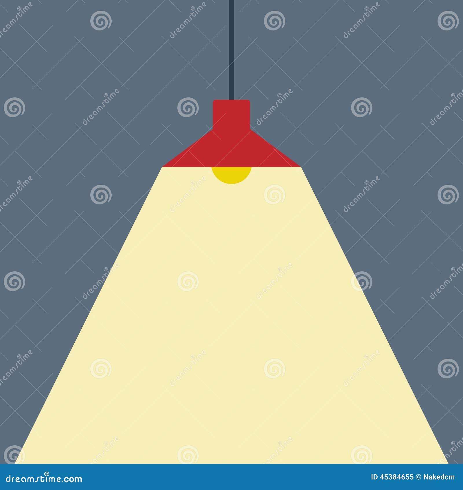 Vecteur Plat D ic ne De Lampe De Plafond  Illustration de 