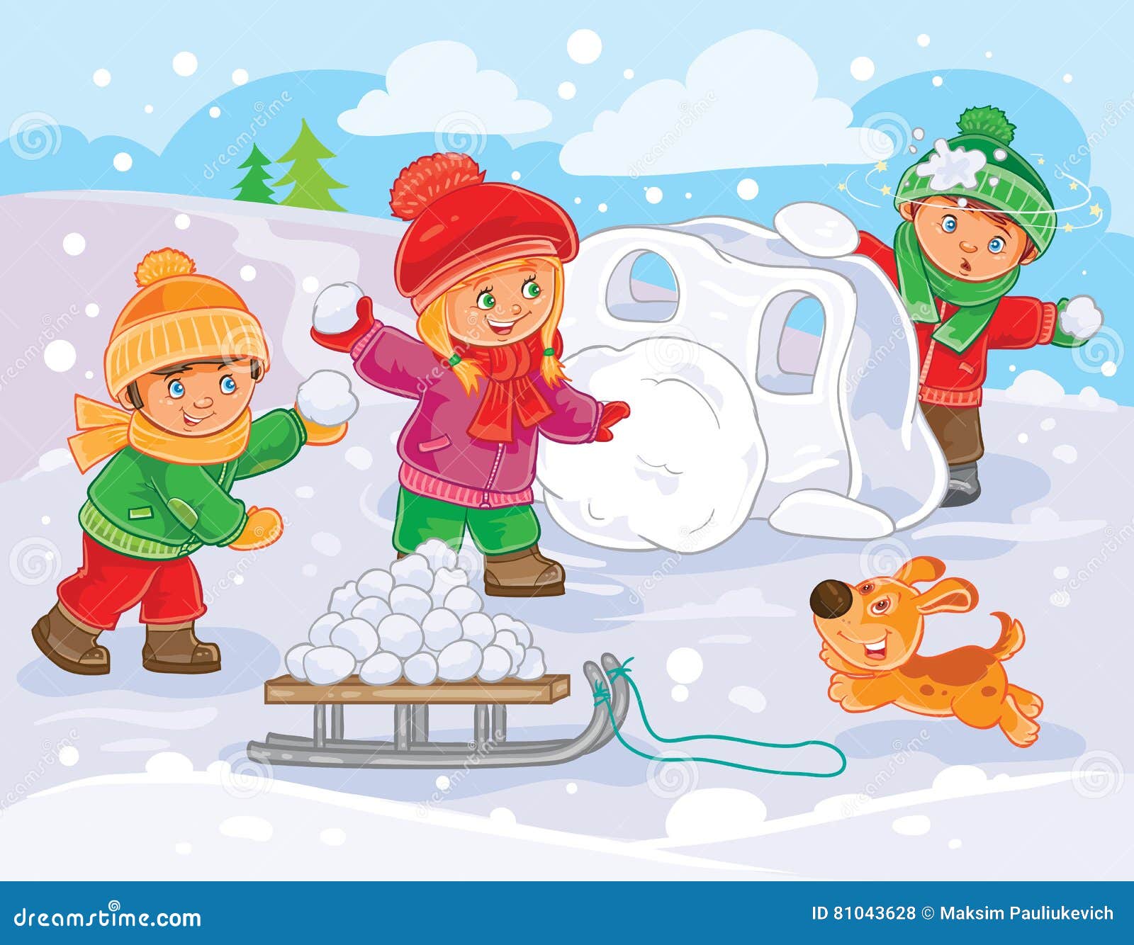 Другие вили строили лепили. Игра в снежки. Дети играют в снежки. Сюжетная картина зимние развлечения. Зимние развлечения для детей в детском саду.