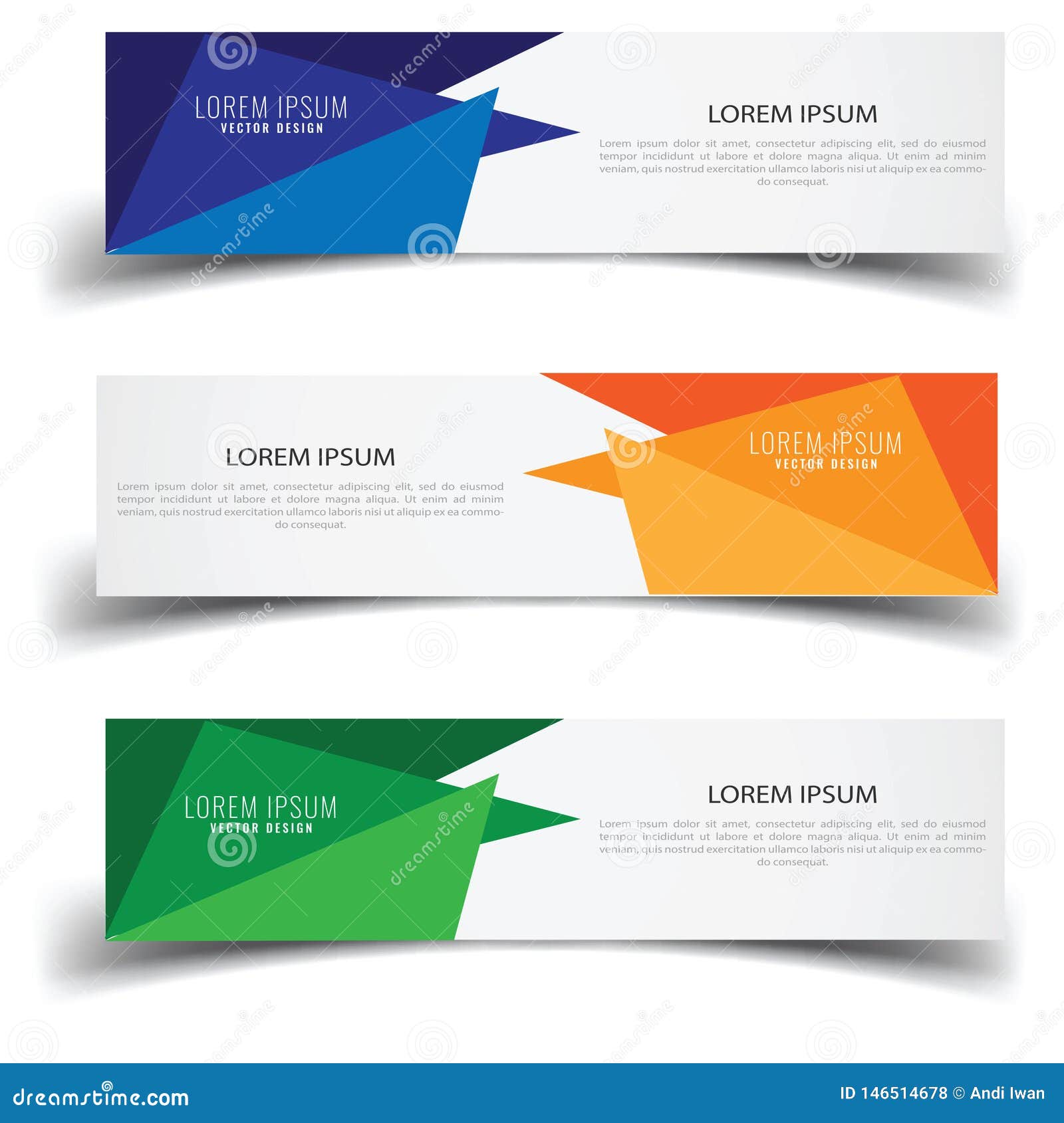 Vector Abstract Banner Design Web Template. Abstract Geometric With Free Online Banner Templates