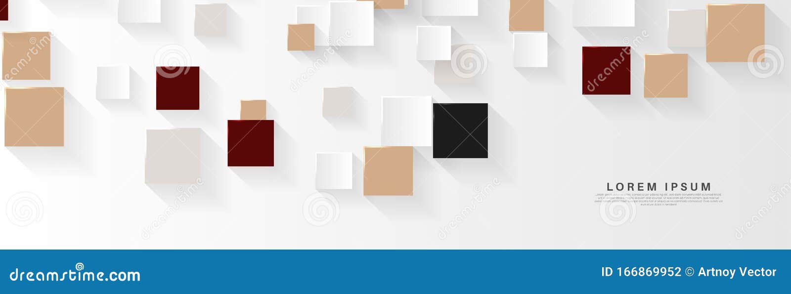 Vector Abstract Geometric Shape 3d Square Paper Background Vector Illustration For Wallpaper Banner Background Card Landing Stock Vector Illustration Of Editable Paper