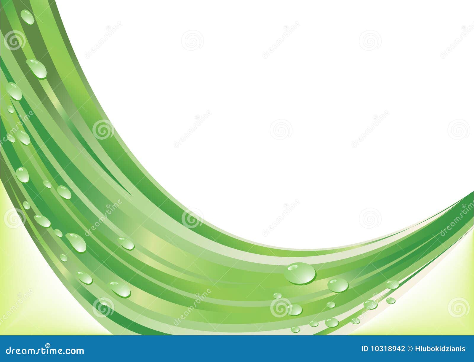 Vector Abstract Green Background Stock Vector - Illustration of
