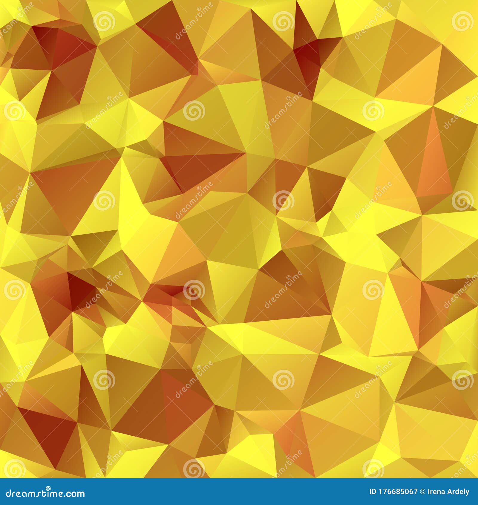 Yellow Ochre Watercolour Blended Paint Texture Stock Photo