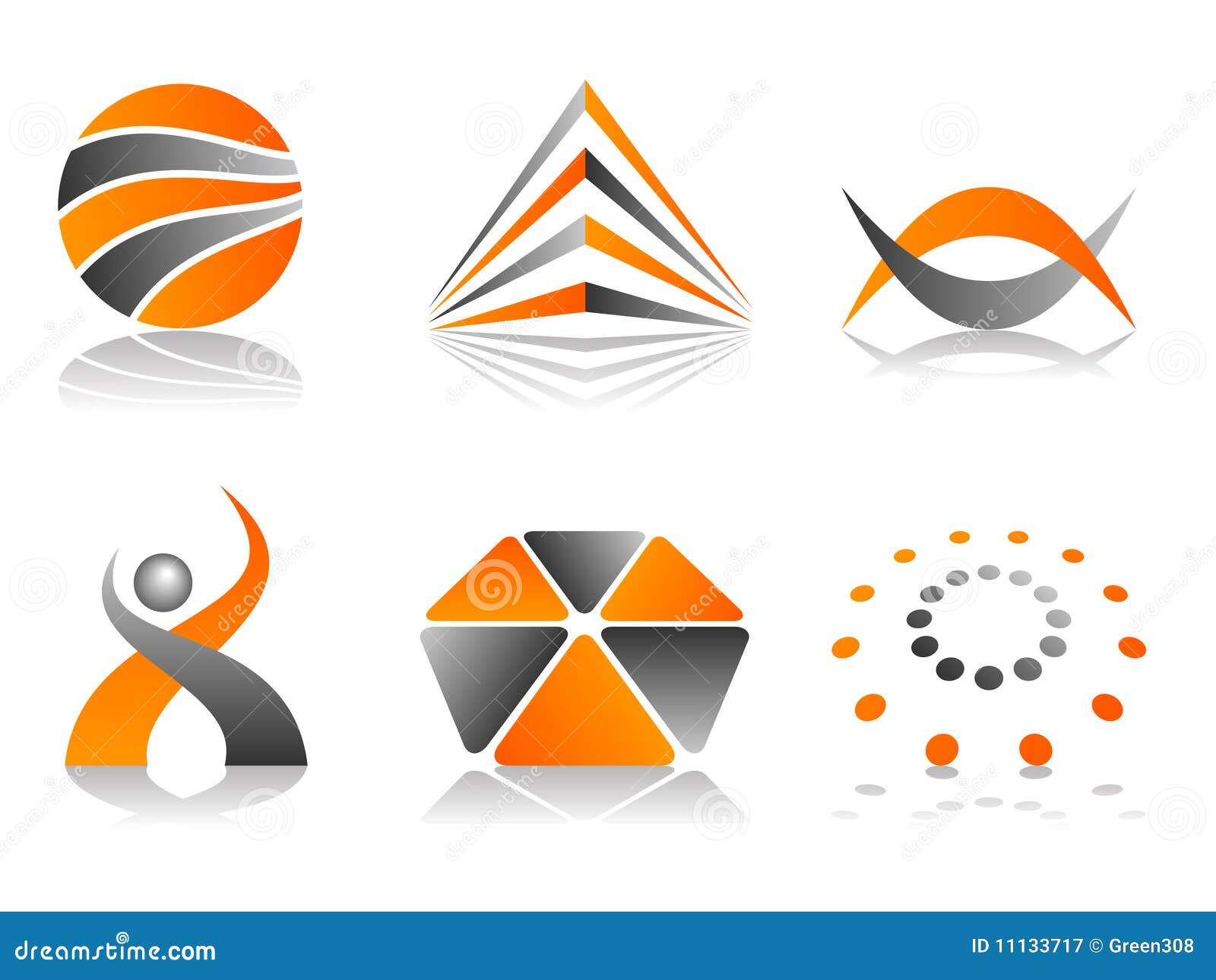 Download Vector Abstract Logo Icon Design Set Stock Vector ...