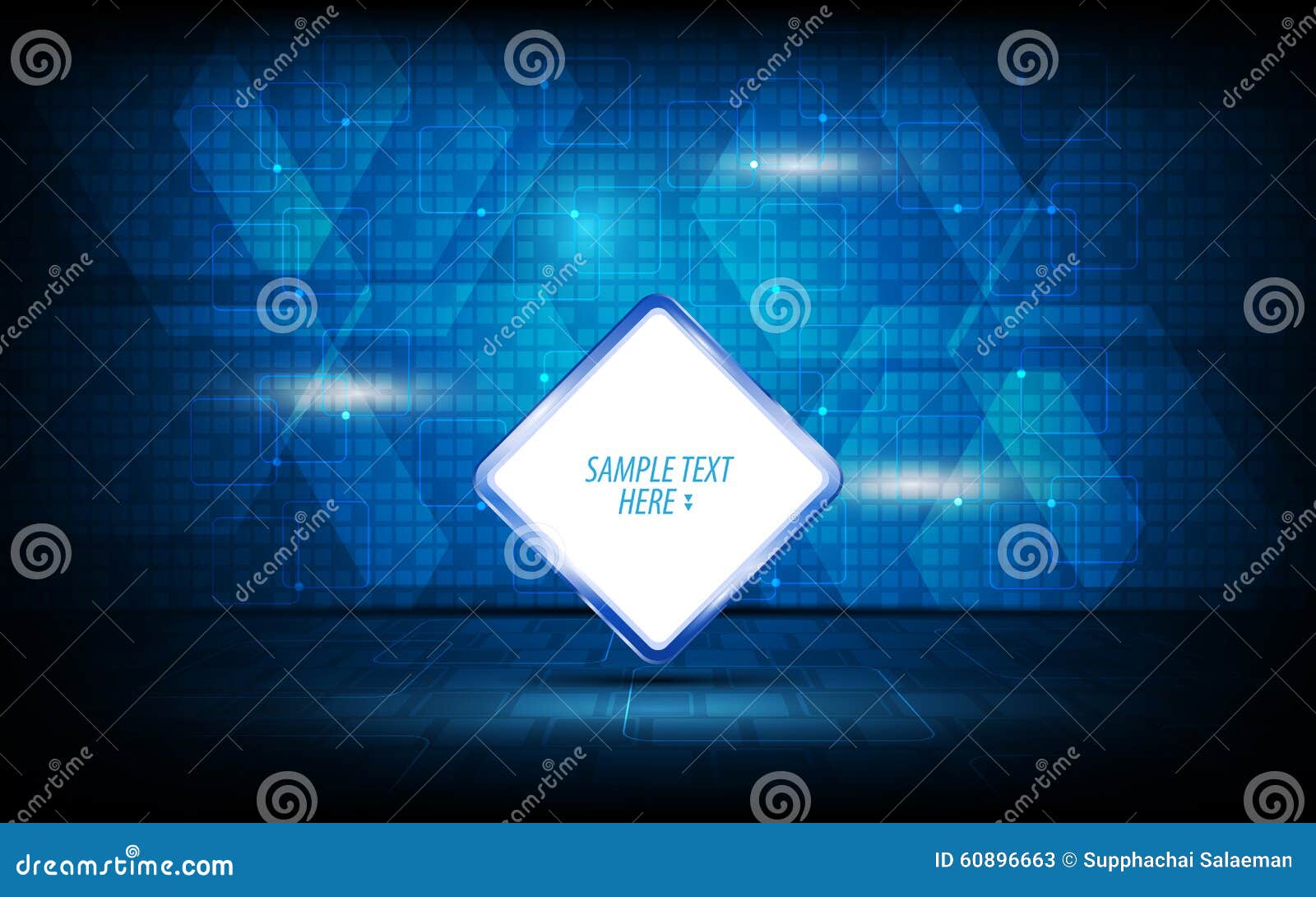  abstract tech logo sign on digital innovation pattern concept background