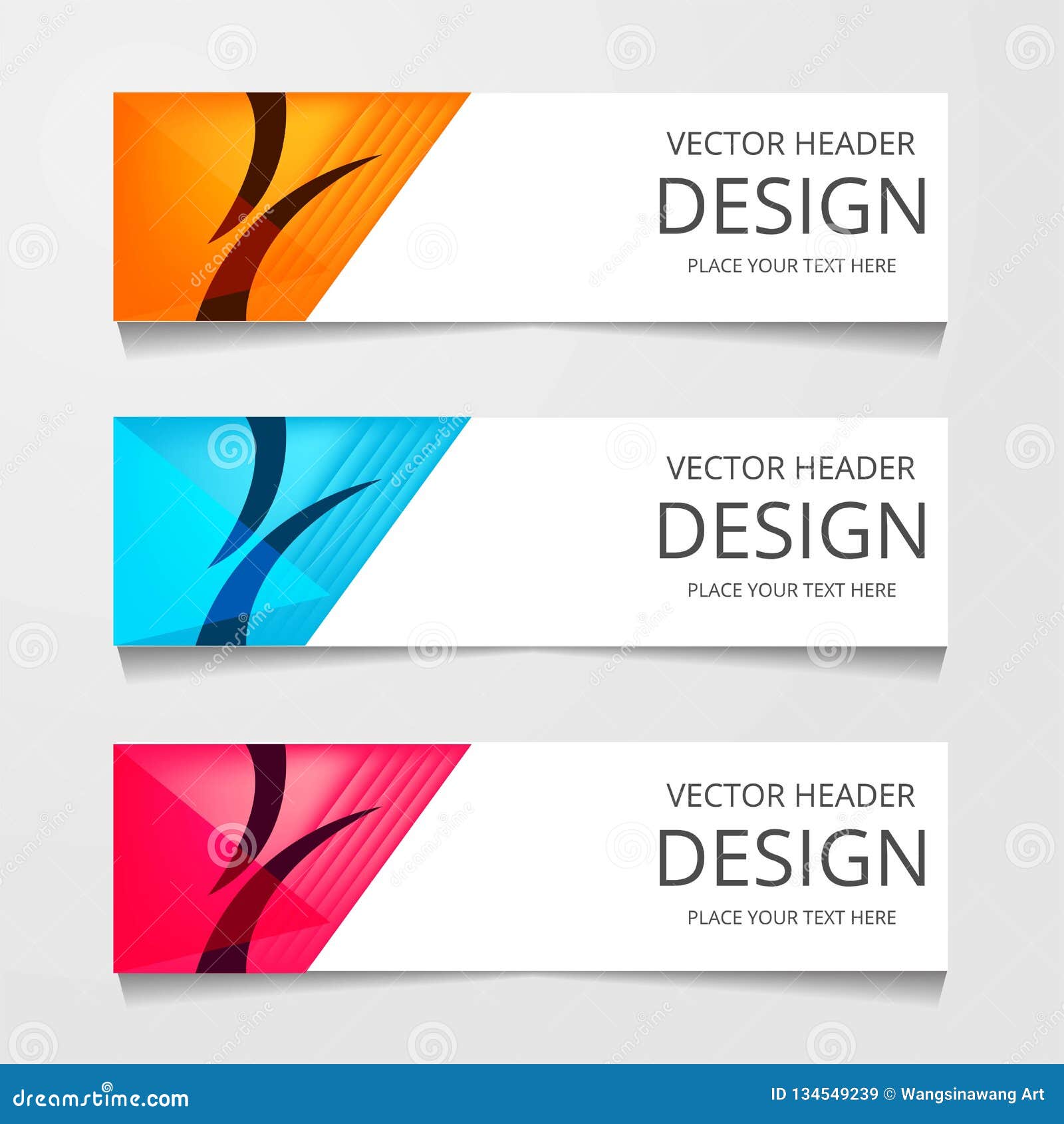 Vector Abstract Web Banner Design Template. Collection of Web With Regard To Vinyl Banner Design Templates