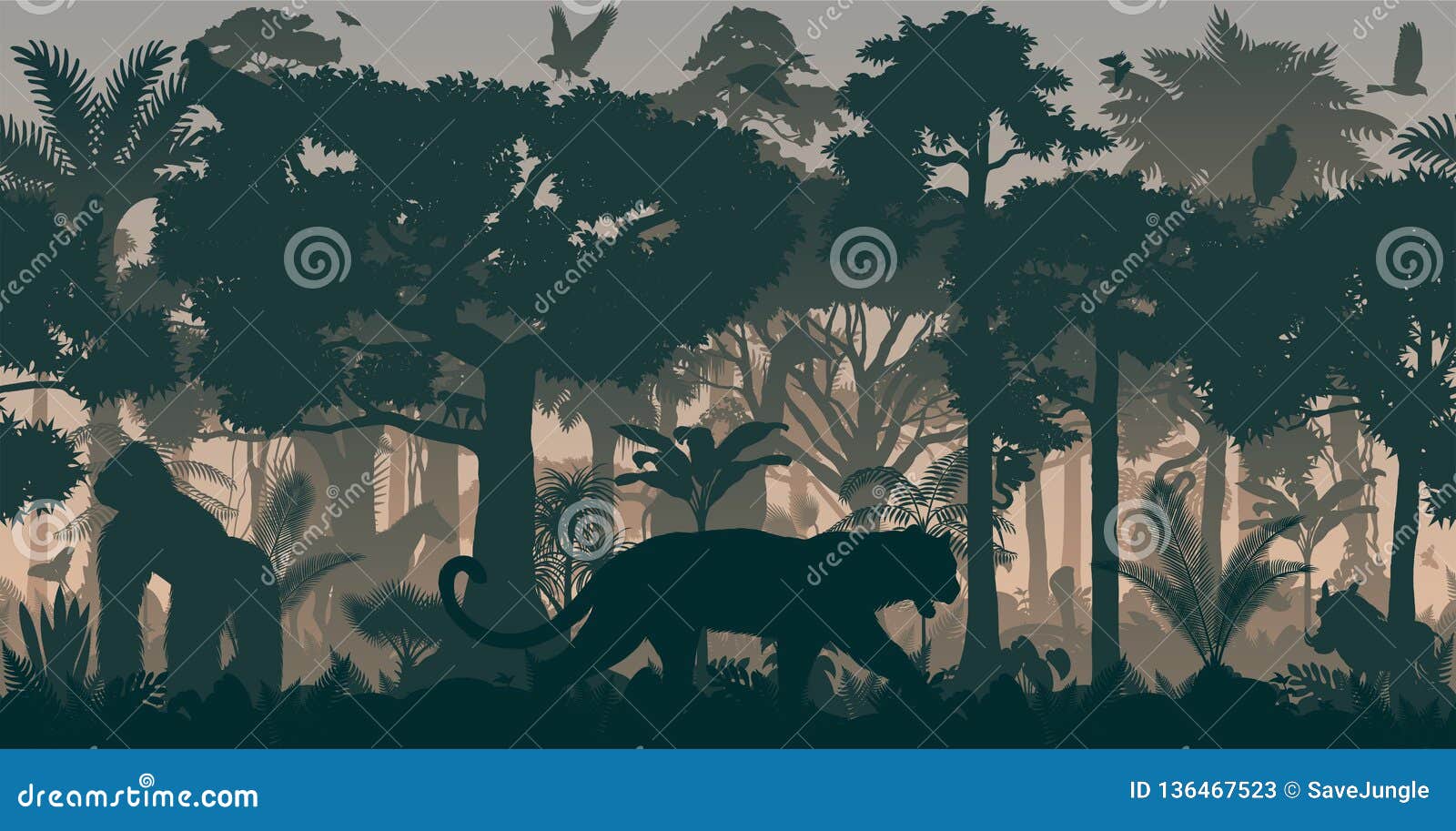 Vector Jungle Background Stock Illustrations – 211,406 Vector Jungle  Background Stock Illustrations, Vectors & Clipart - Dreamstime