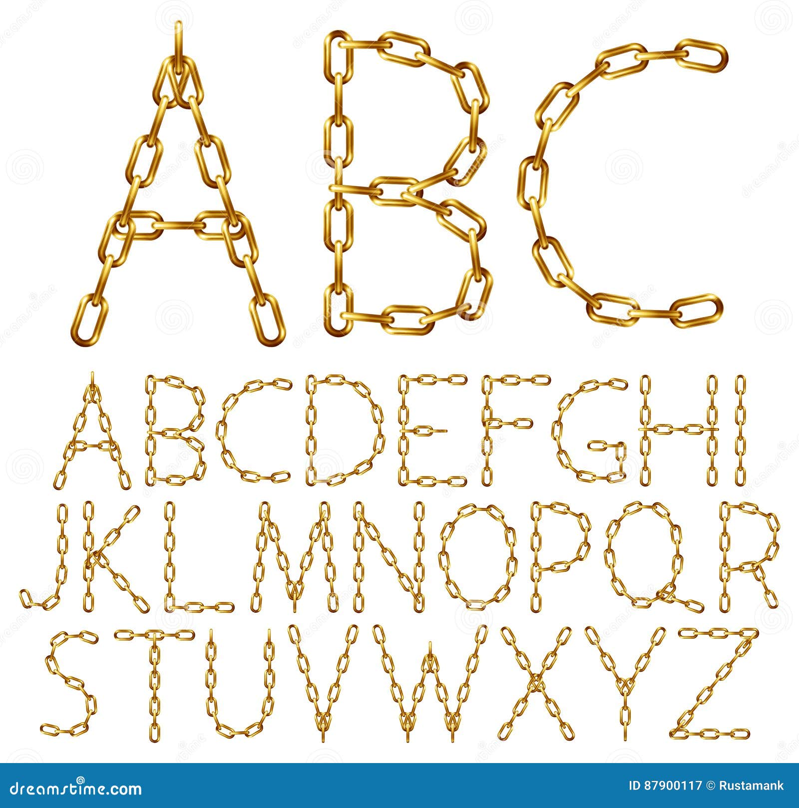 adobe letter chain