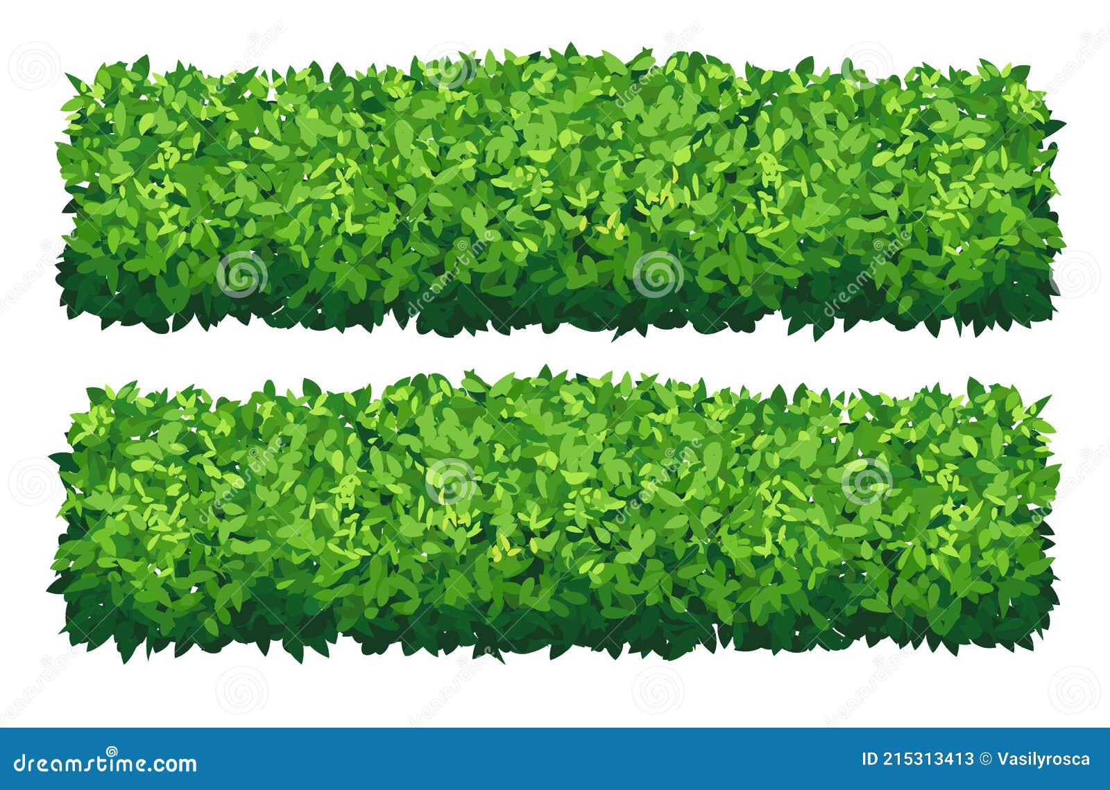 Vector Arbusto Jardín Aislado Seto Arbustivo. Verde Arbusto Dibujos  Animados Hierba Arbustos Planta. Ilustración del Vector - Ilustración de  madera, hojas: 215313413