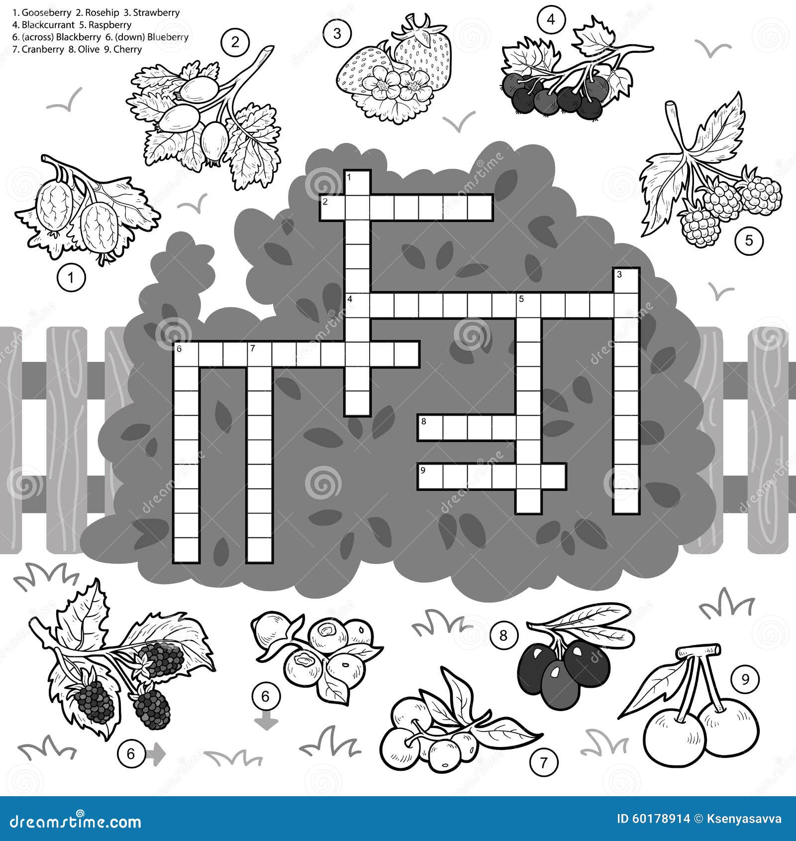 Puzzle de pintar por número (nonogram), jogo educacional para crianças, bee